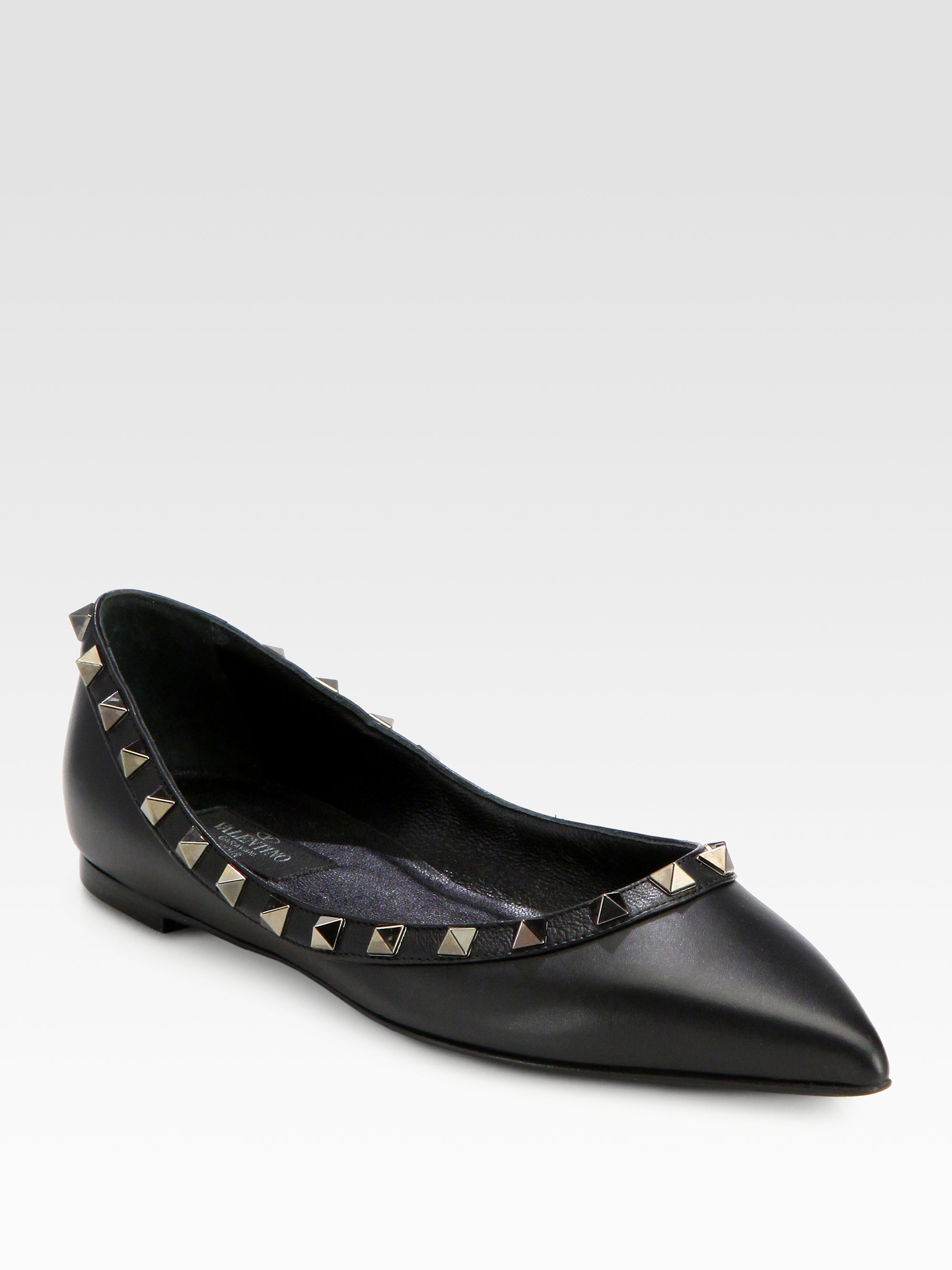black valentino flats