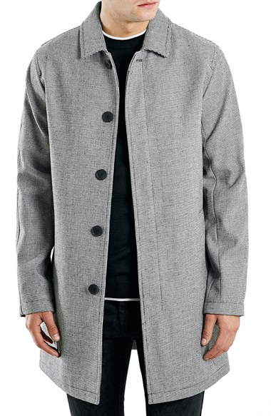 topman grey coat