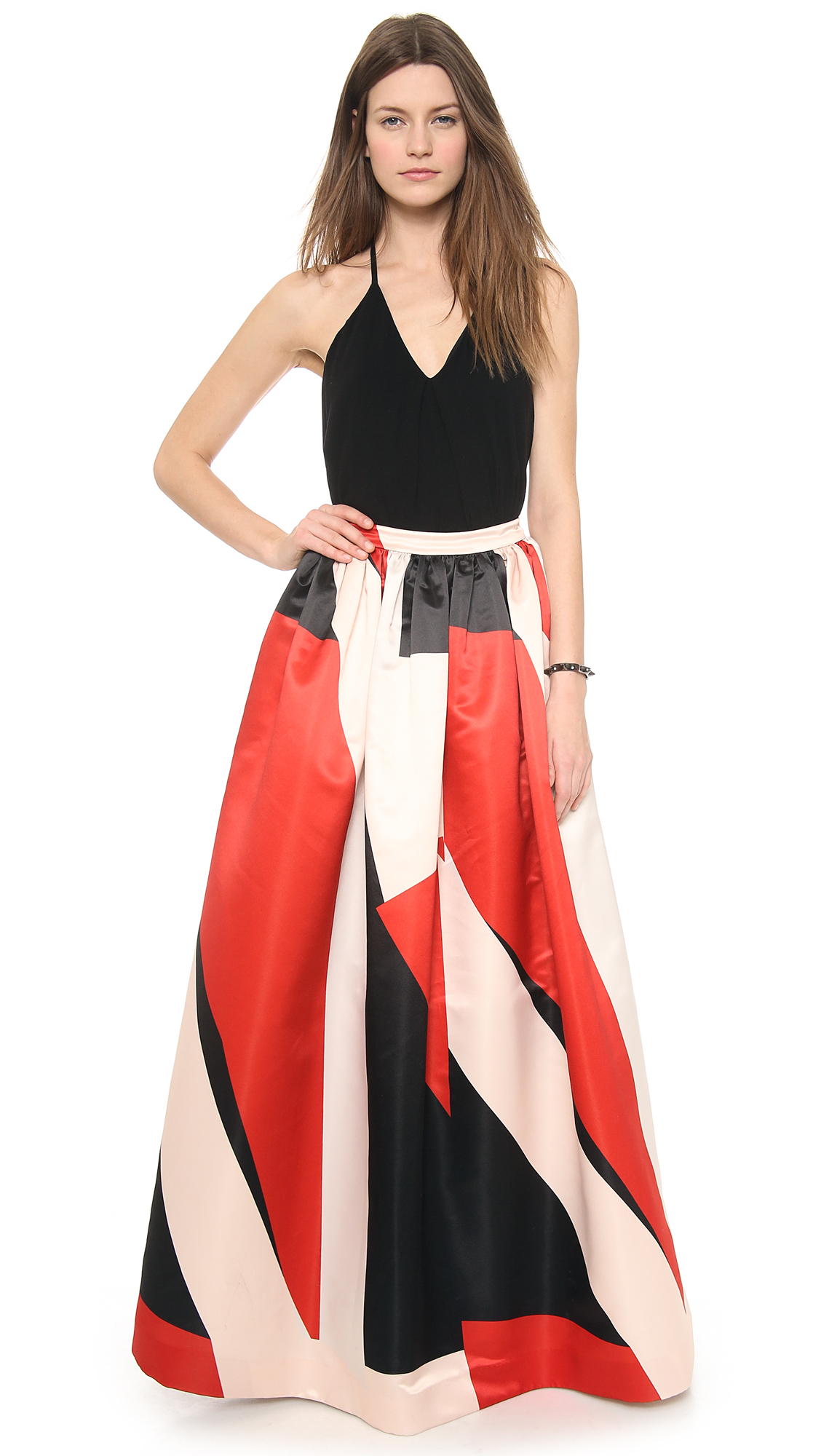 alice and olivia ball gown skirt