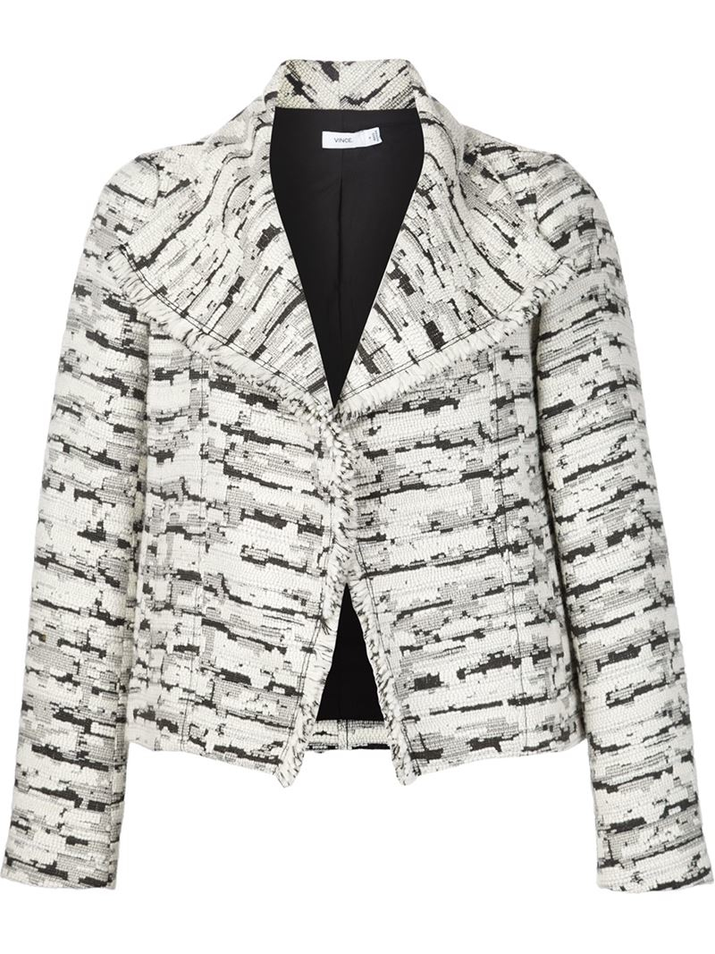 frayed edge jacket
