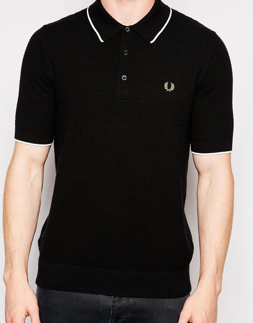 fred perry knitted polo