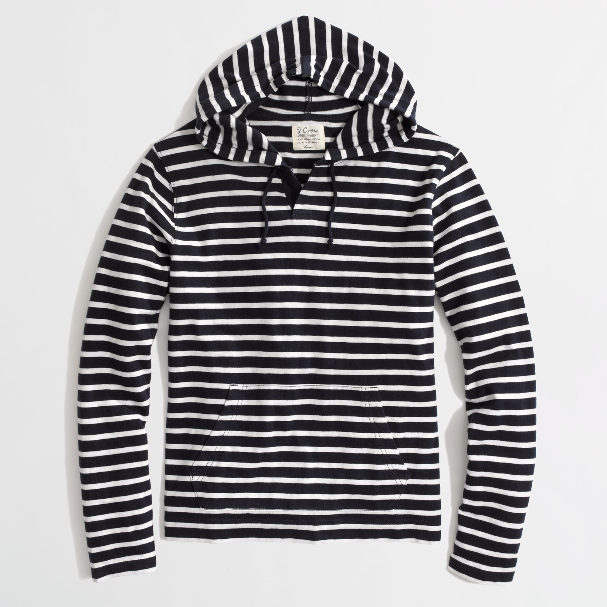 striped mens hoodie