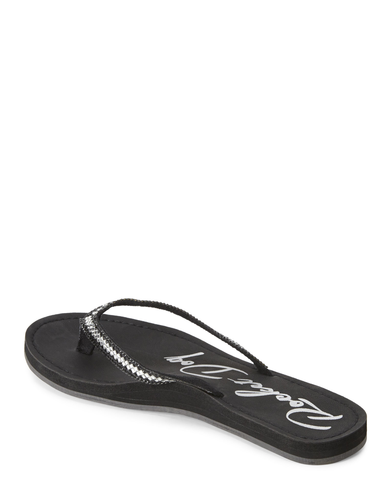rocket dog black flip flops