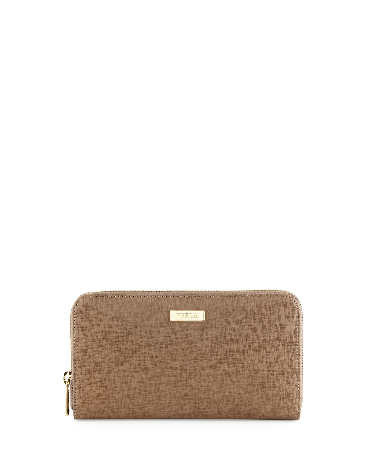 Lyst - Furla Classic Xl Zip-around Leather Wallet in Brown