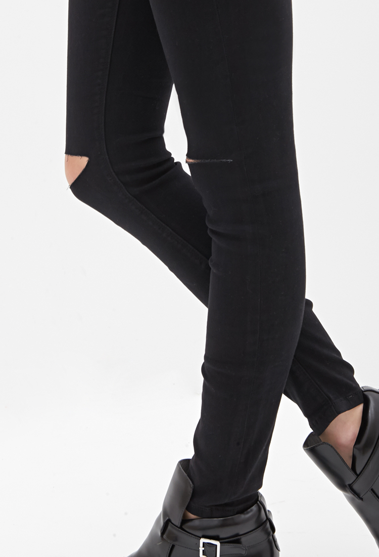 black ripped jeans mens forever 21