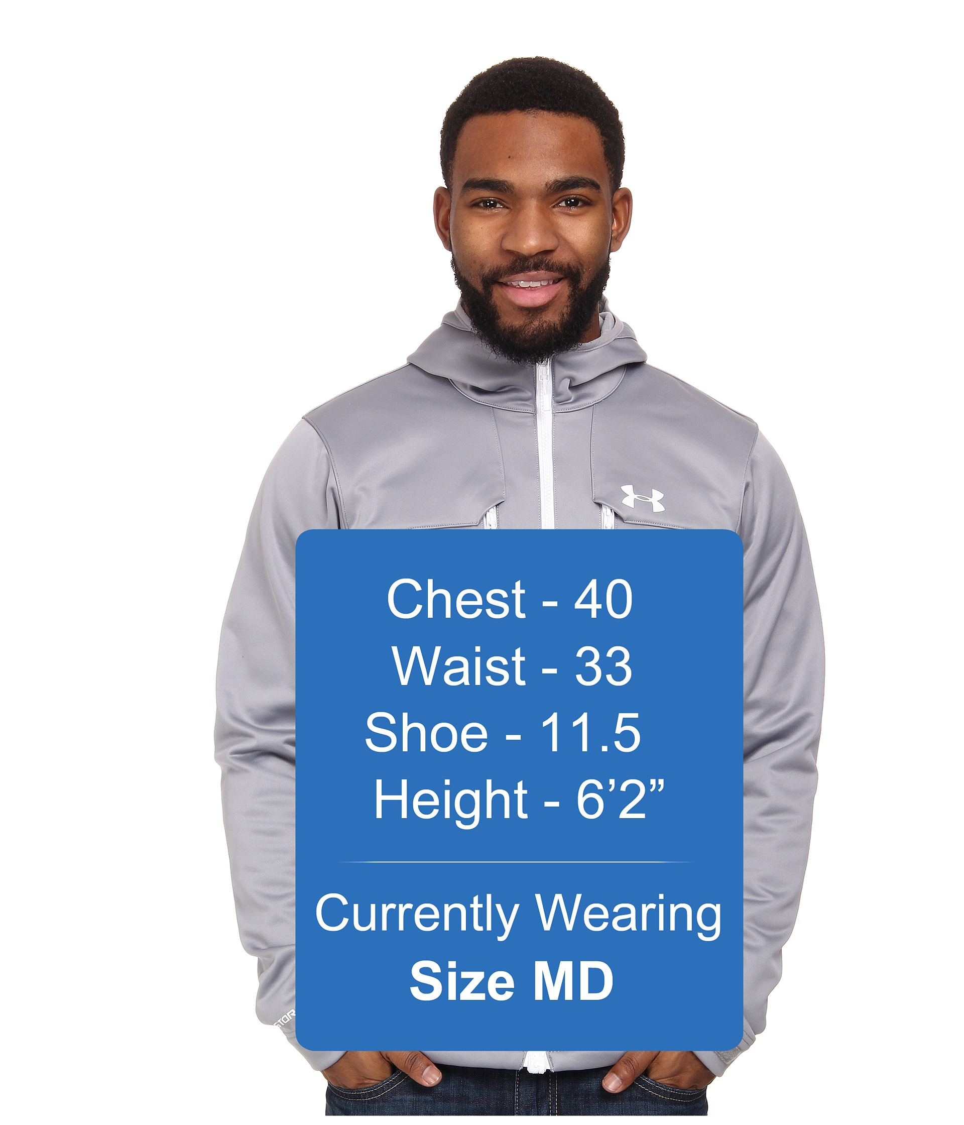 men's ua storm coldgear infrared hooded softershell jacket