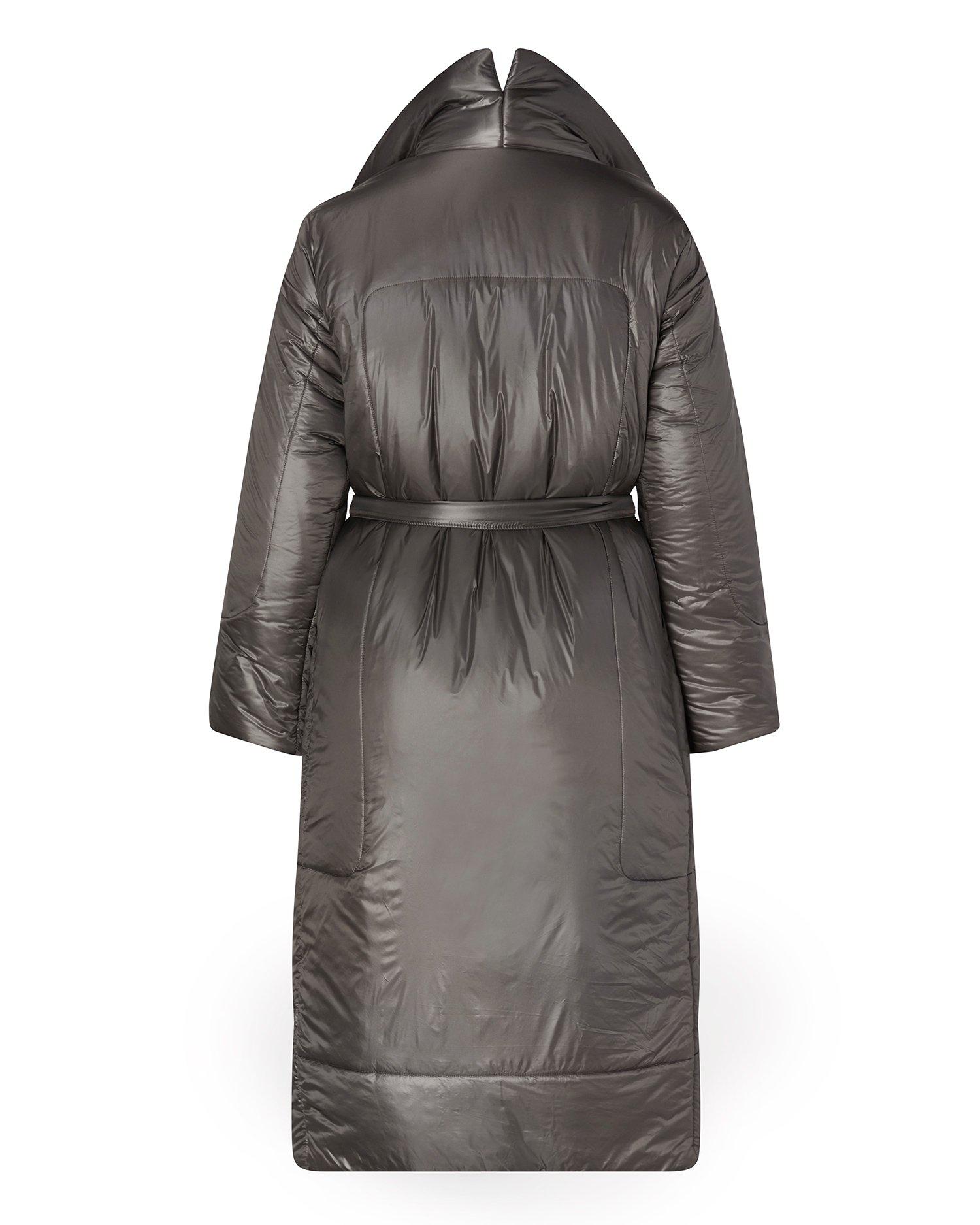 Norma Kamali Synthetic Sleeping Bag Coat in Gray - Lyst