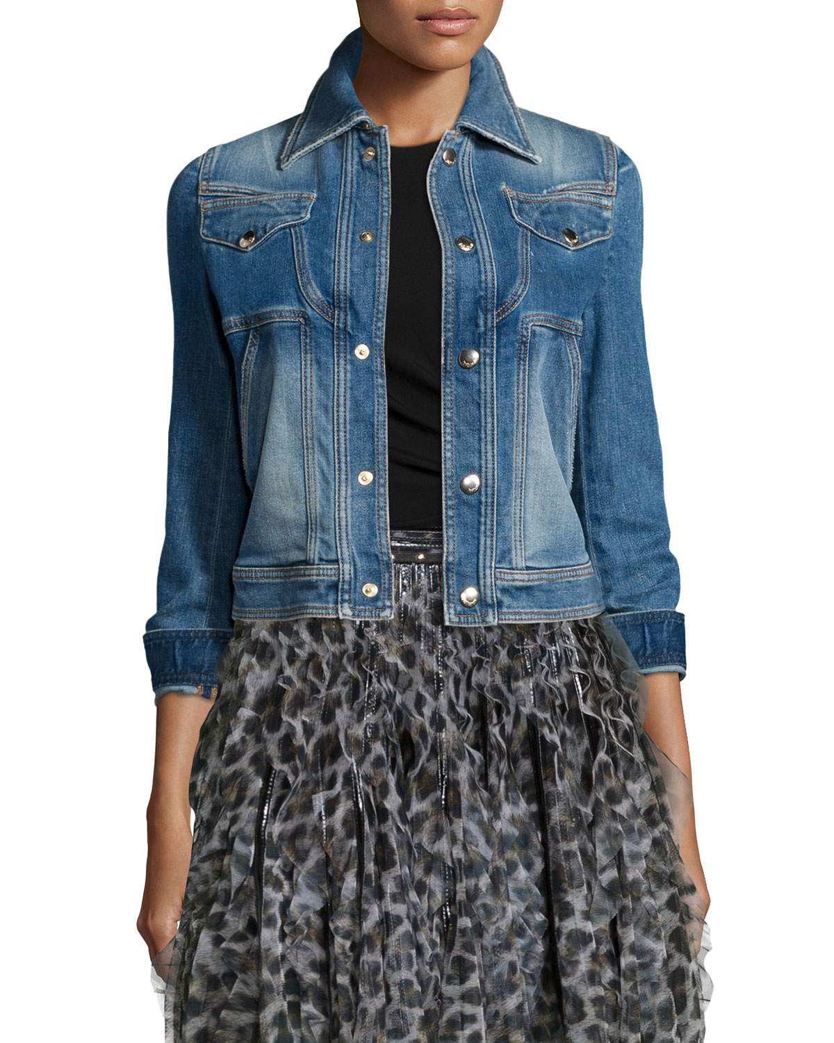 just cavalli denim jacket