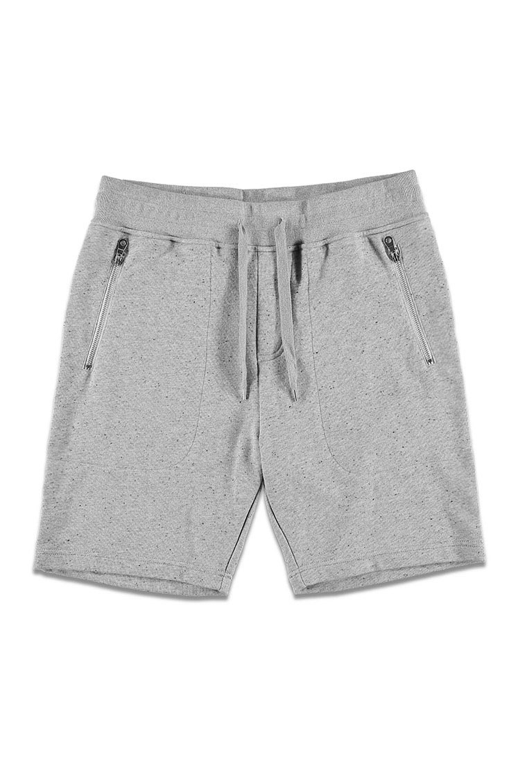 Inner City Cartel Mens Summer Holiday Shorts Fleece Sweat Grey 