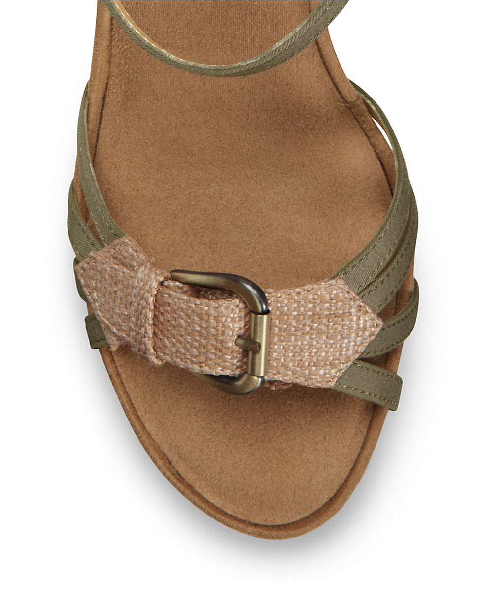 aerosoles plush around wedge heel