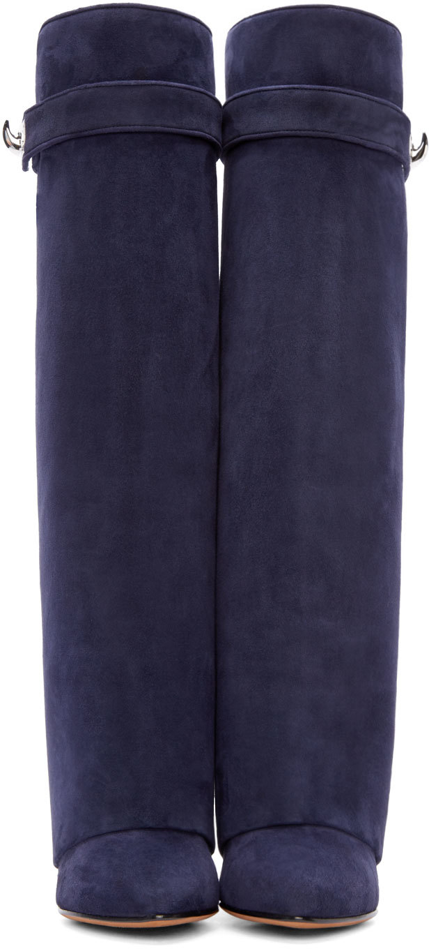 blue givenchy boots