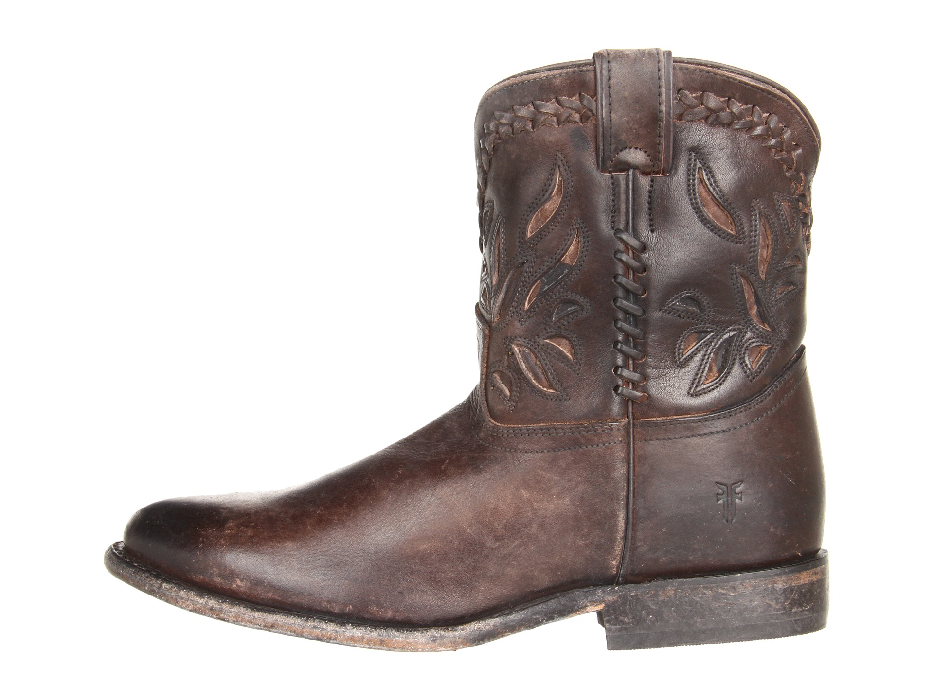 frye wyatt overlay short boot