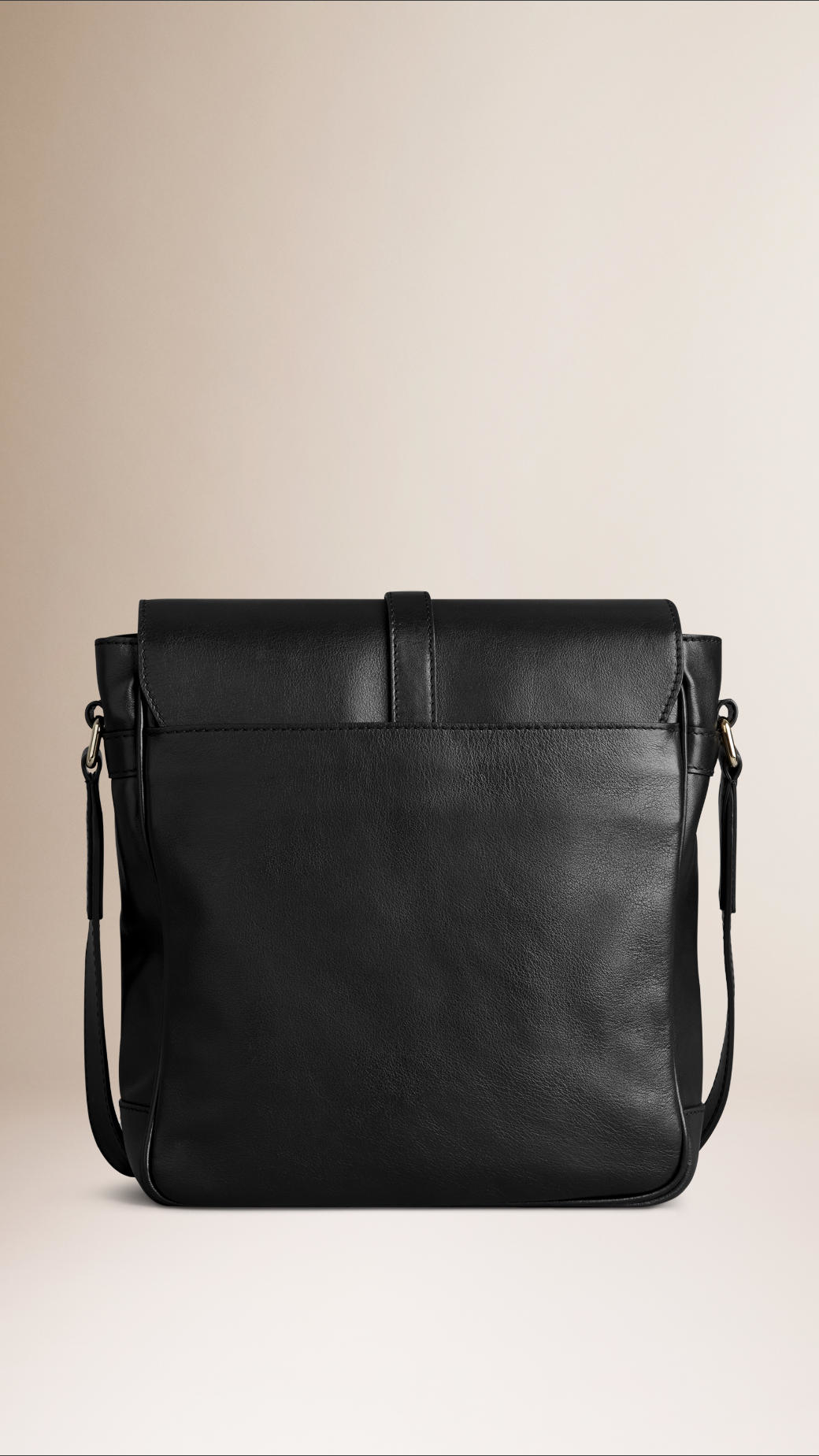 Burberry Soft Leather Crossbody Bag in Black for Men | Lyst