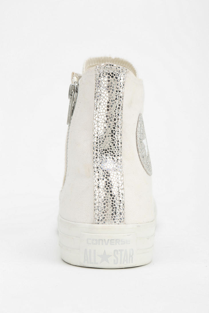 white converse glitter toe