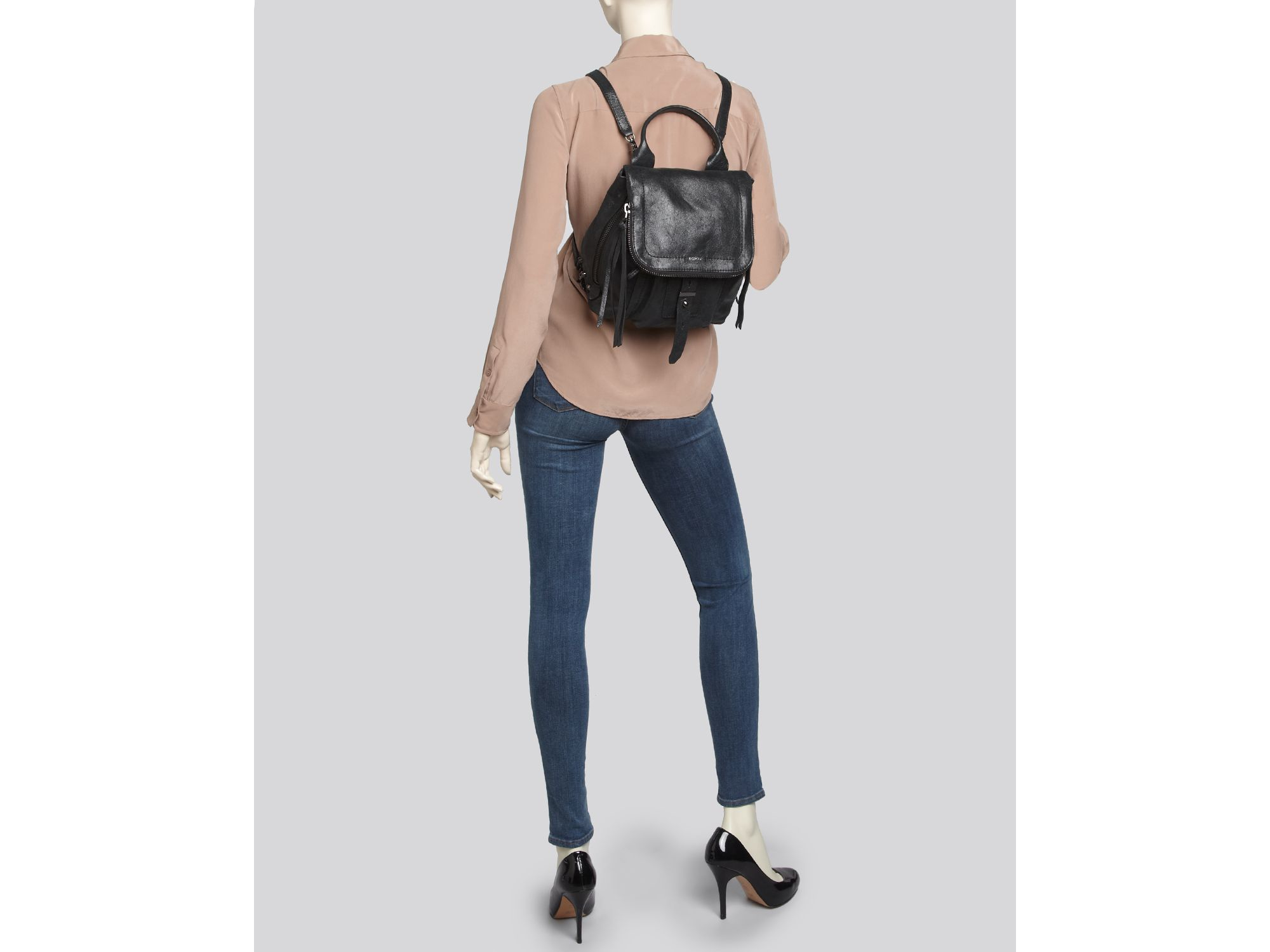 botkier leather backpack