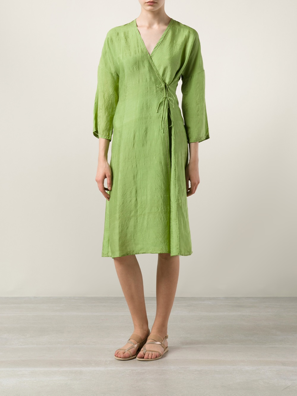 dosa wrap dress
