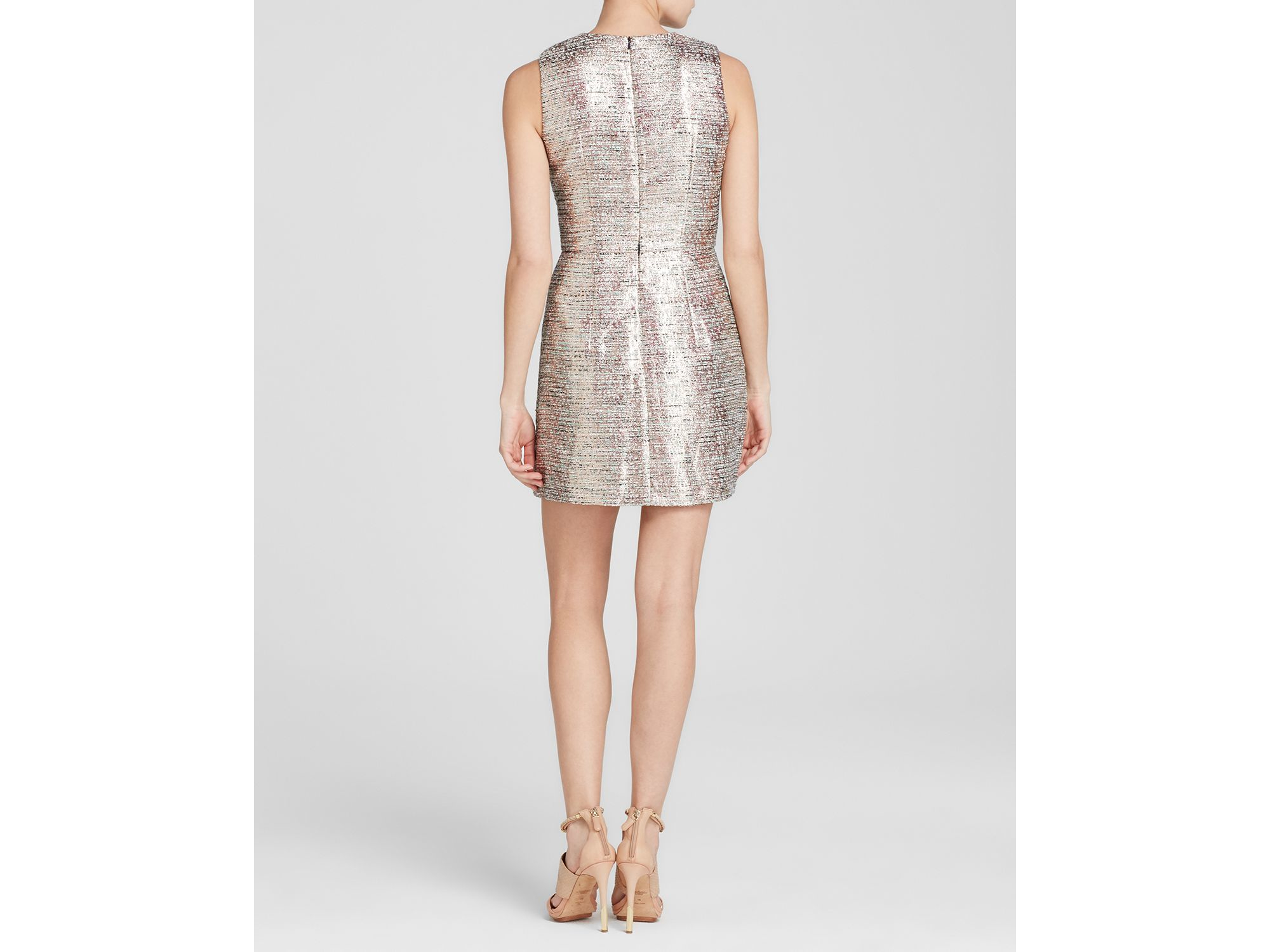 light blue french connection dress