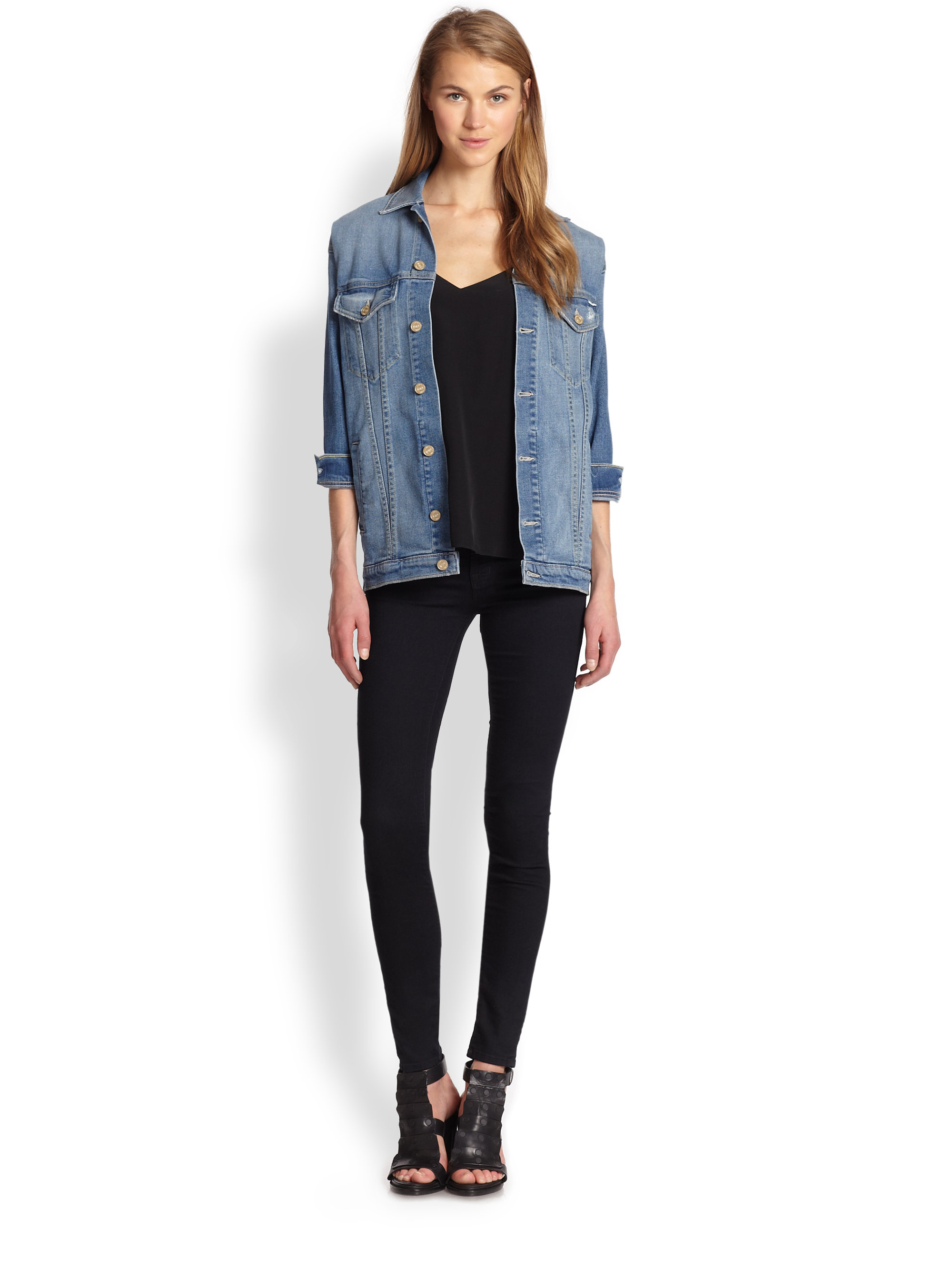 mother jean jacket