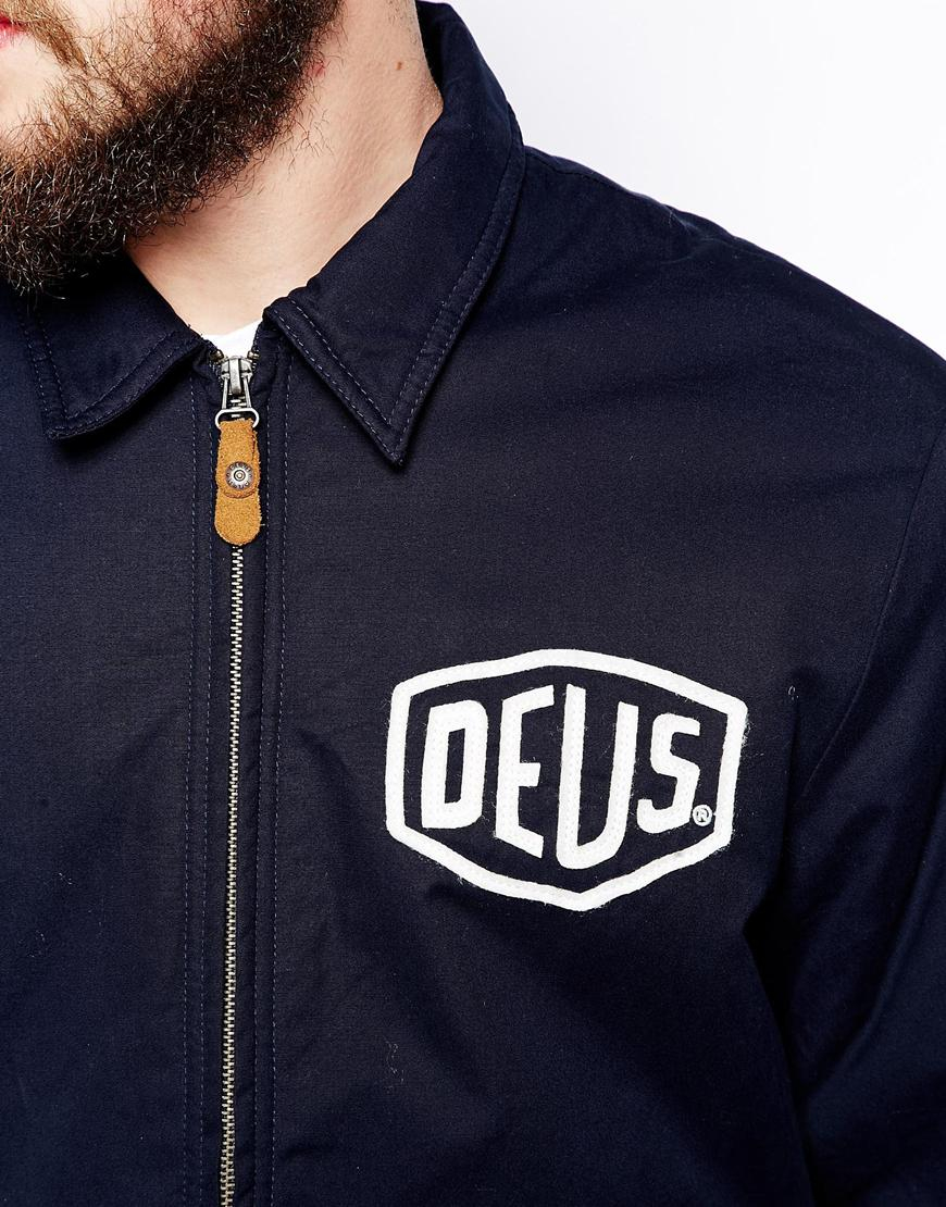  Deus  ex  machina  La Custom Jacket in Blue for Men Lyst