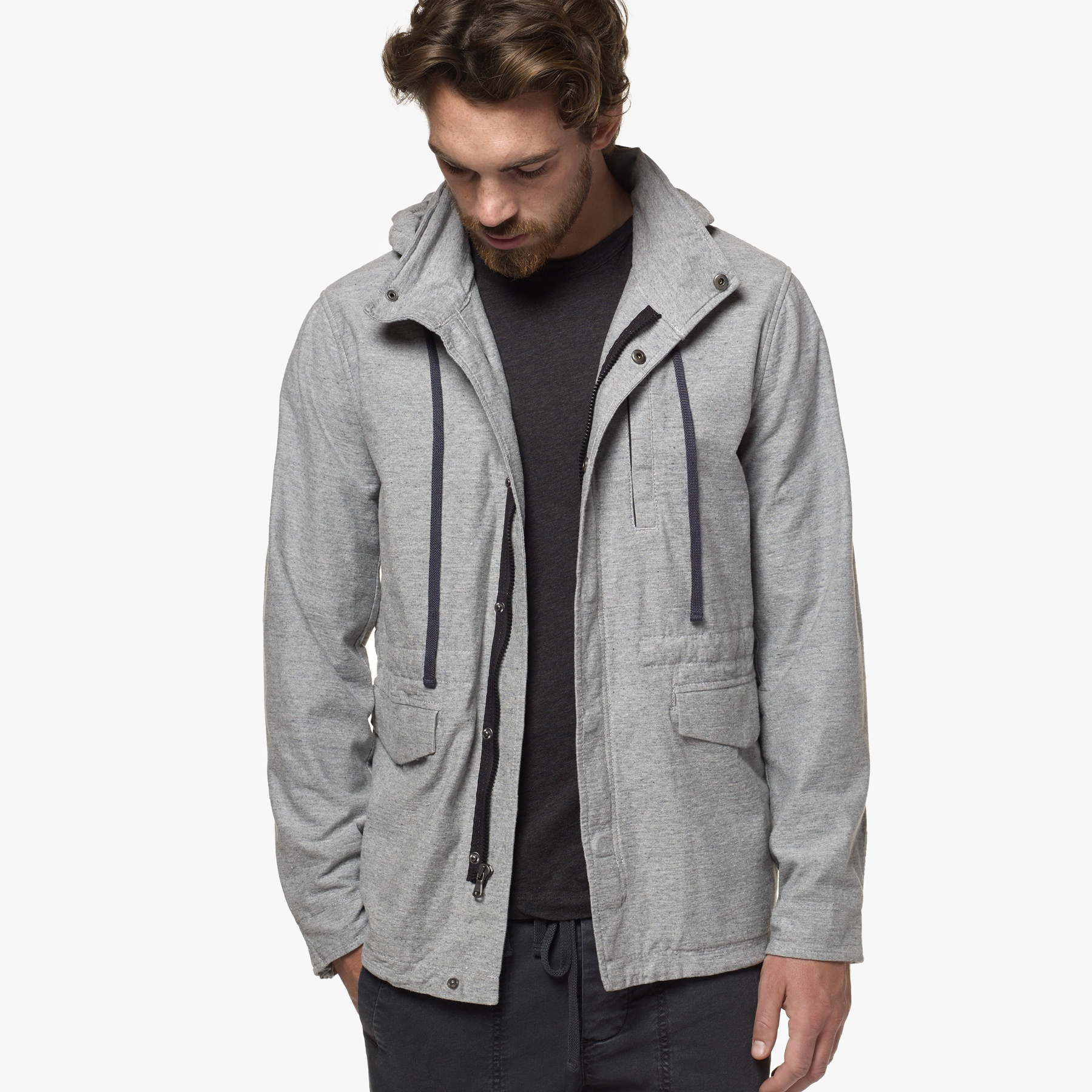 utility jacket grey