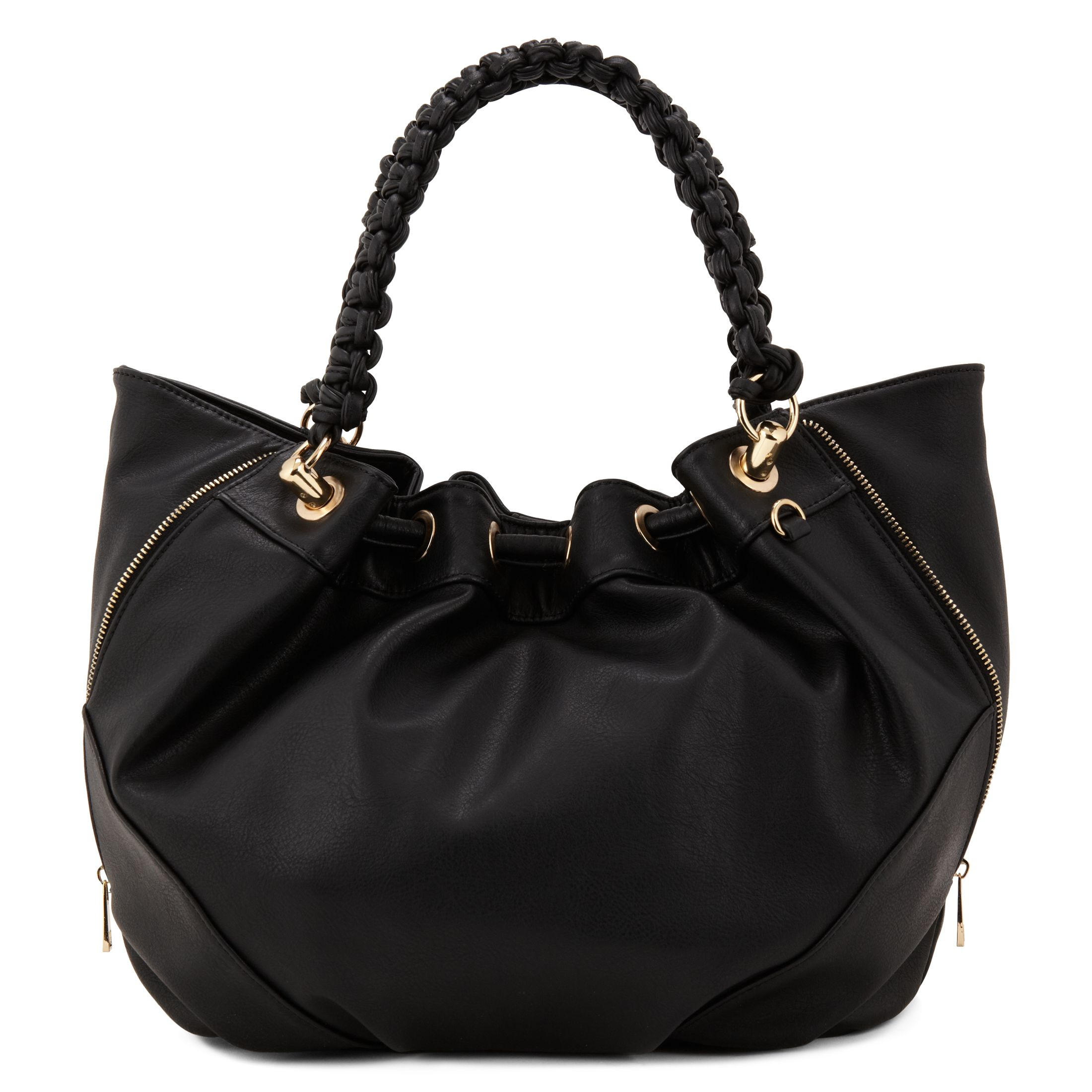 Aldo Whitepine Drawstring Satchel Bag in Black Lyst