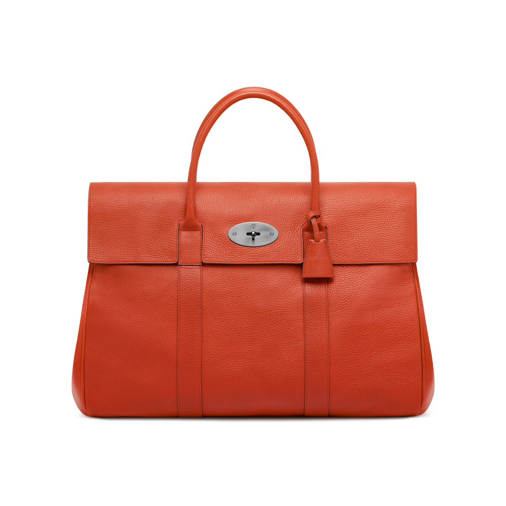 Lyst Mulberry Piccadilly in Orange