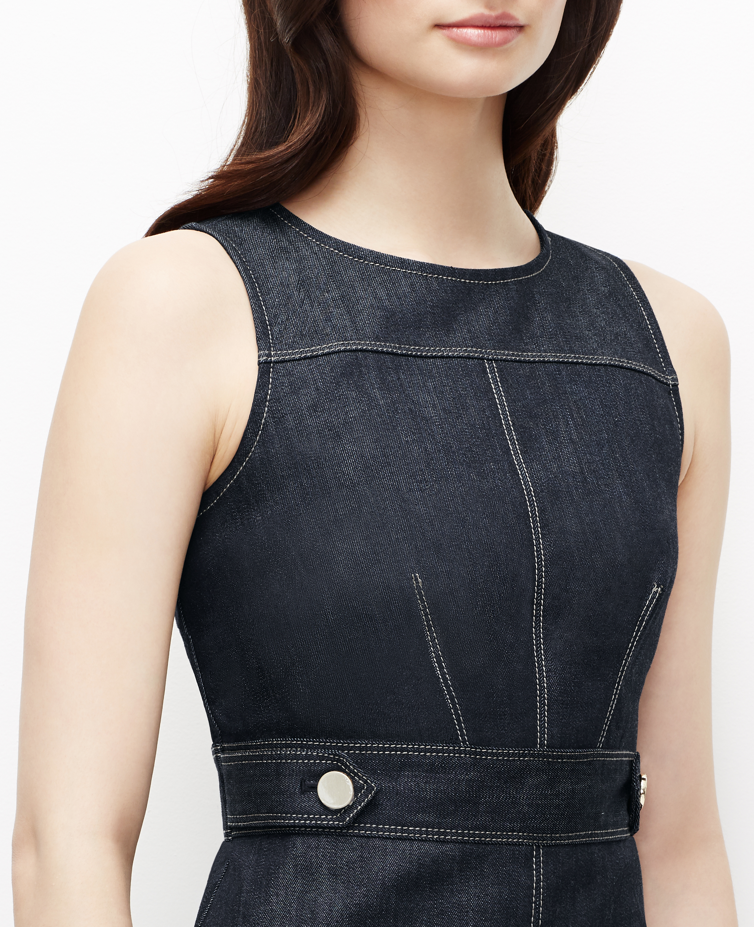 ann taylor denim dress
