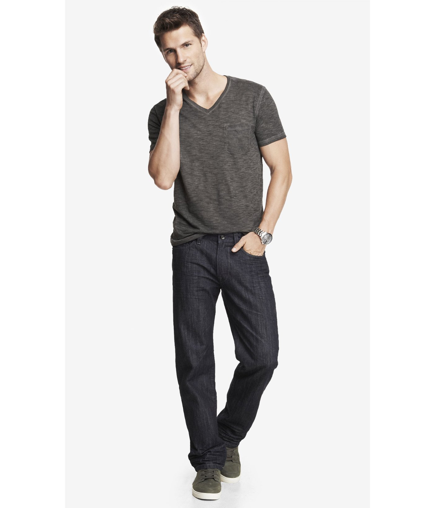 Express Cotton Blake Loose Fit Straight 