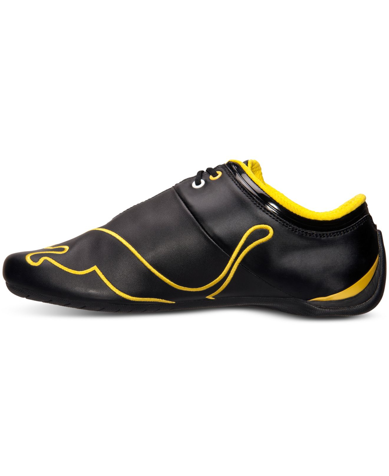 PUMA Lace Men's Future Cat M1 Sf Ferrari Casual Sneakers From Finish Line  in Black/Yellow (Yellow) for Men - Lyst