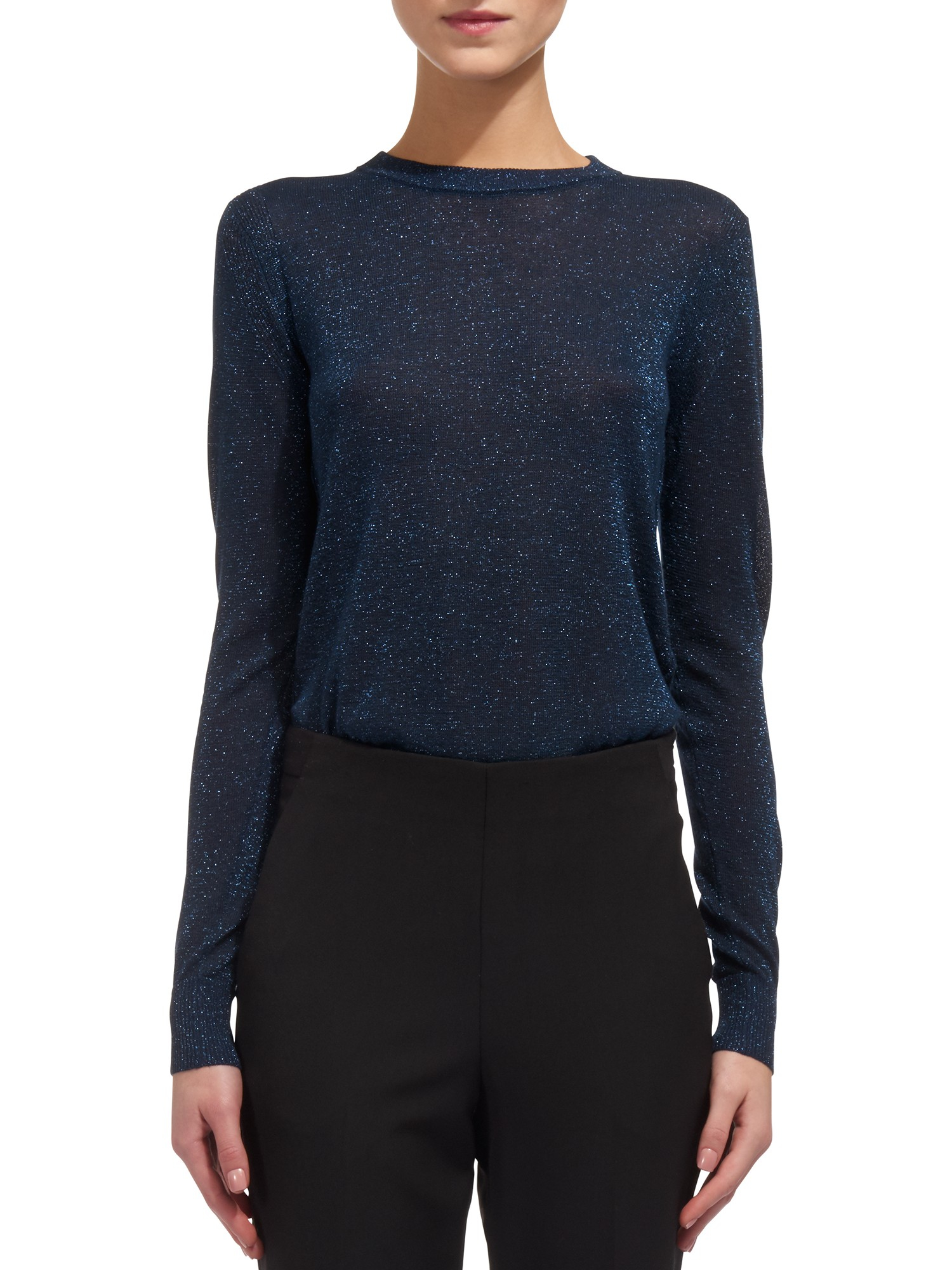 navy sparkle jumper