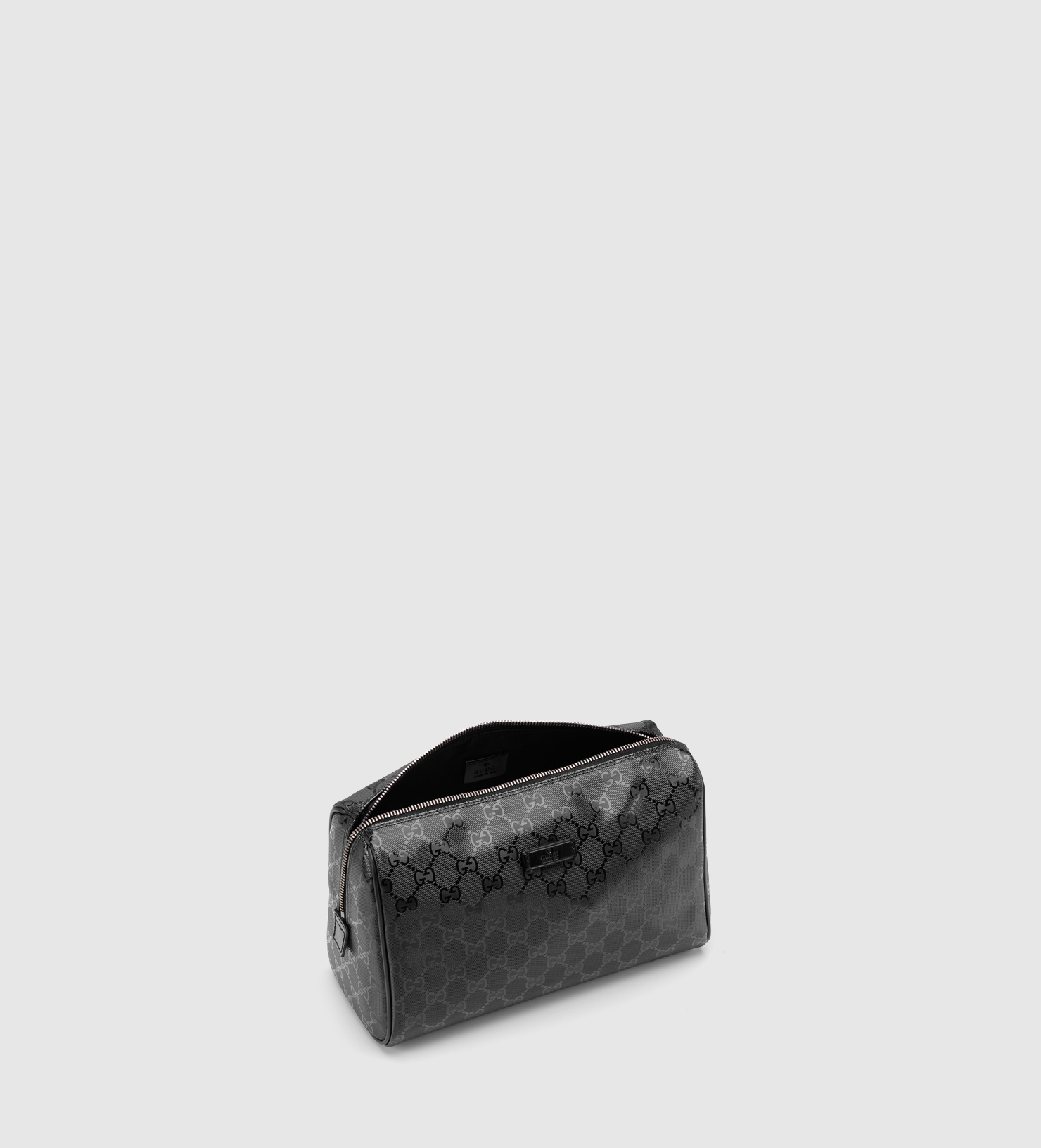 black gucci toiletry bolsa