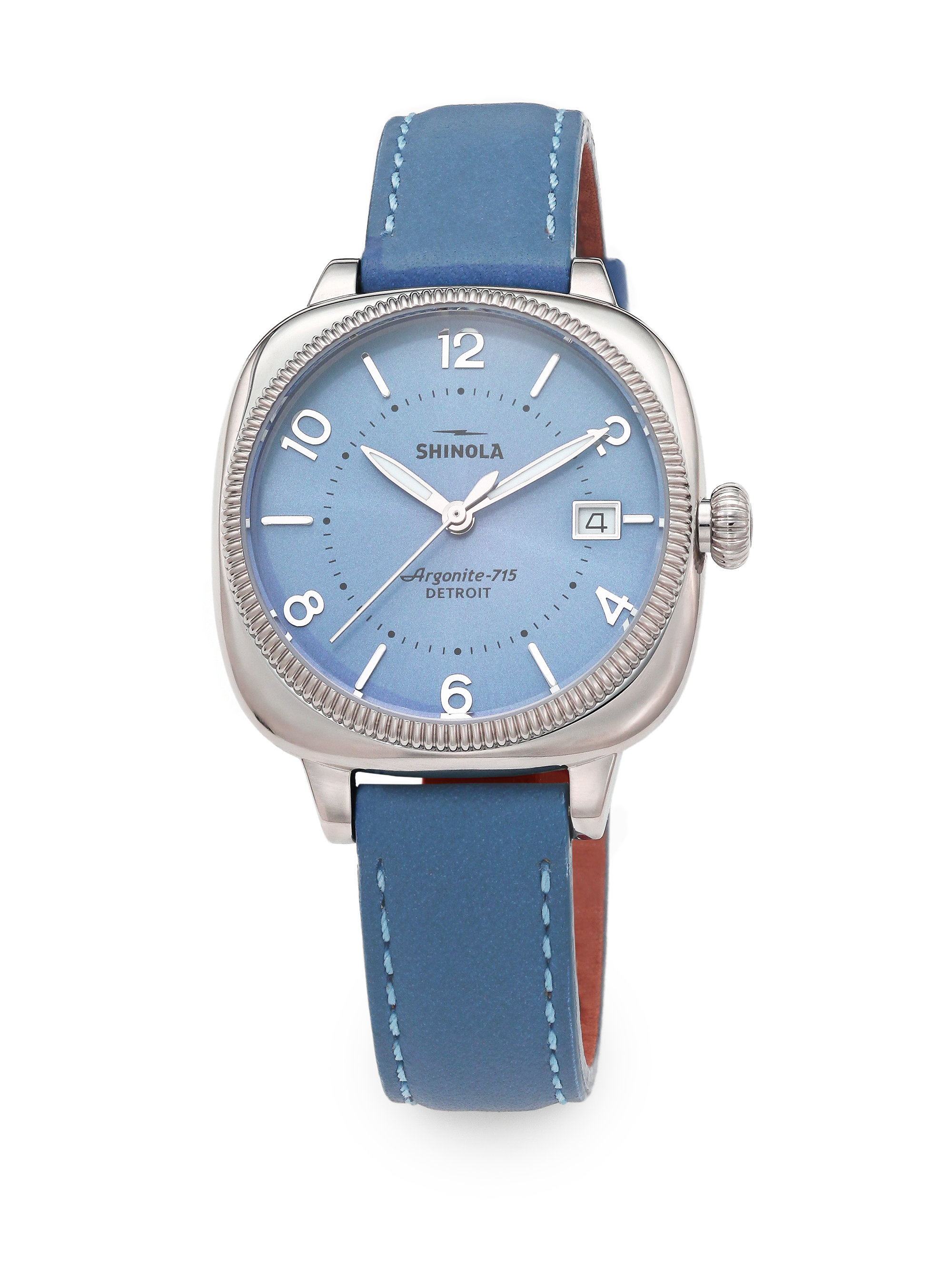 blue shinola watch