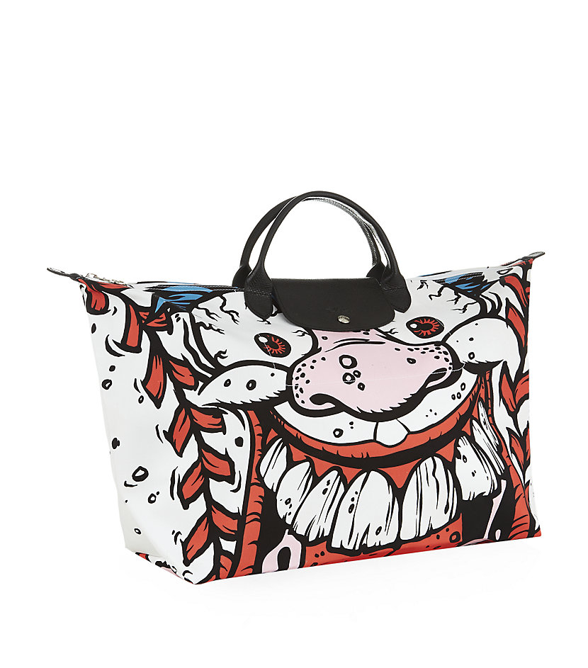Longchamp Jeremy Scott Madballs Travel Bag Lyst UK