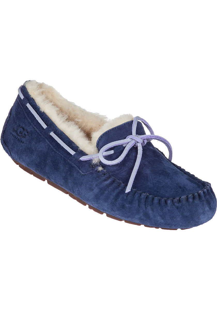ugg slippers in blue