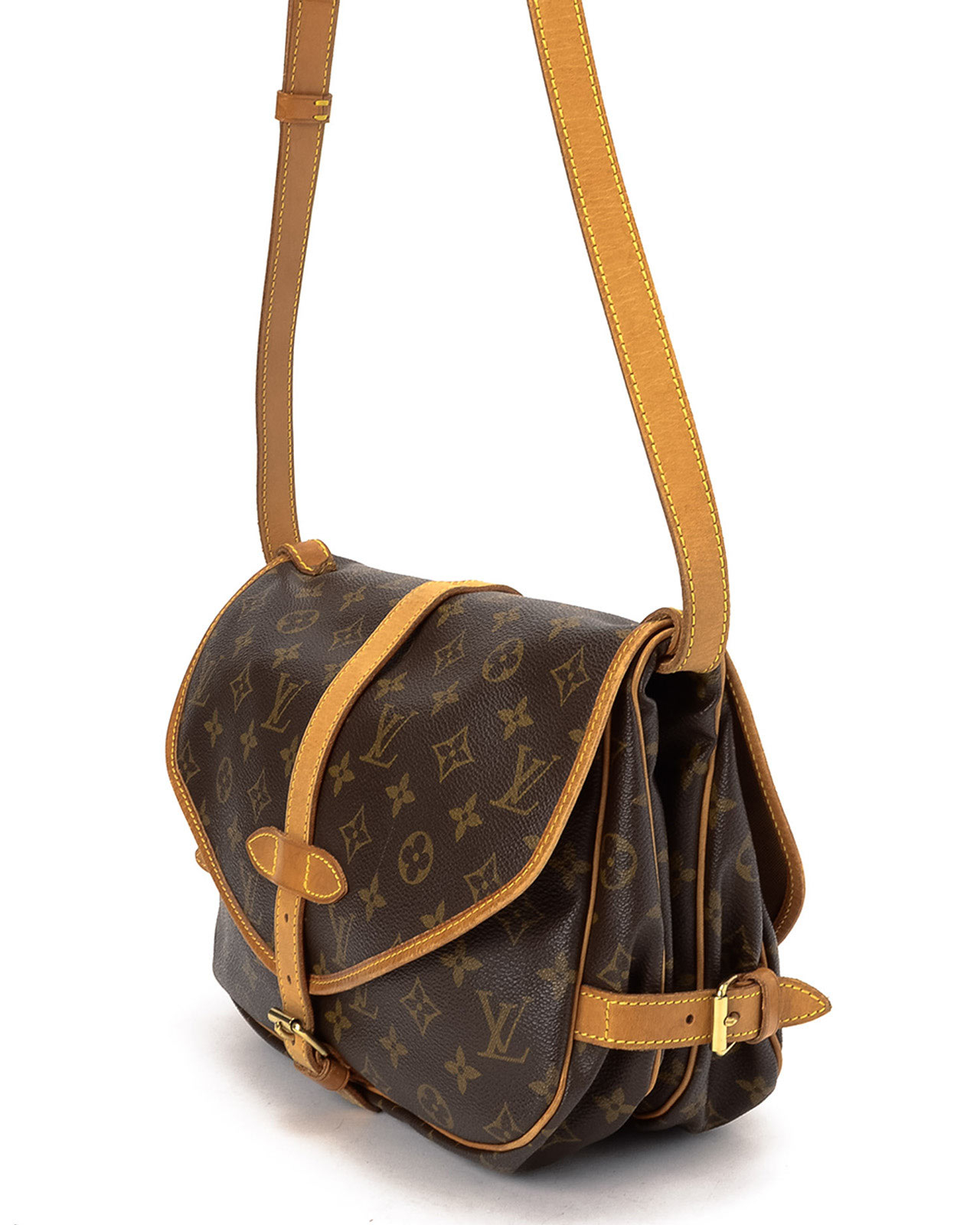 Louis Vuitton Monogram Saumur 30 Shoulder Bag in Brown - Lyst