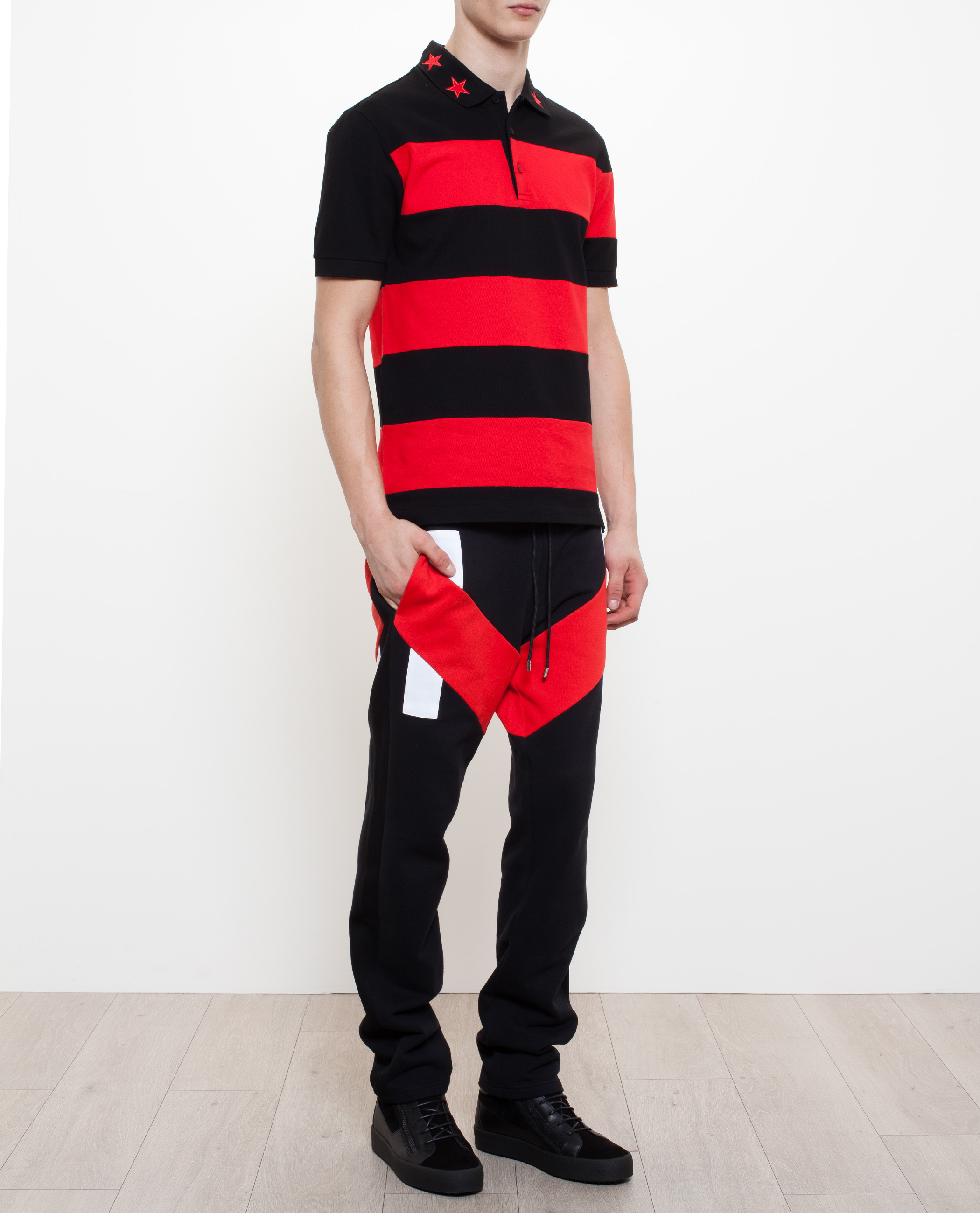 Givenchy star polo red online