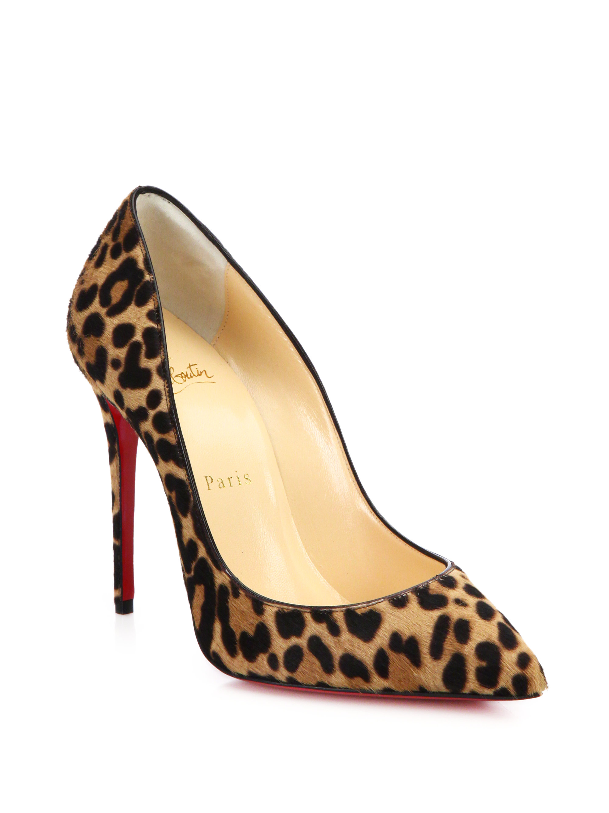 louboutin leopard heels