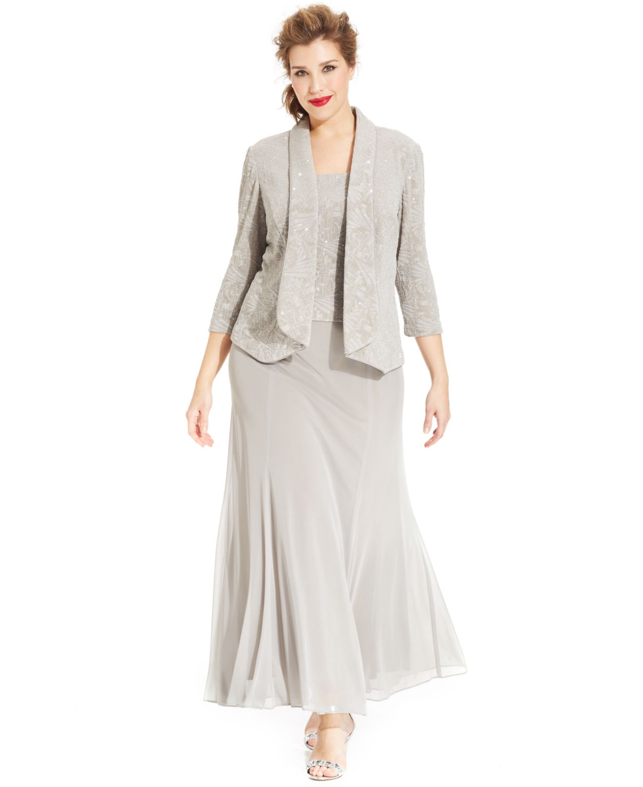 plus size womens dresses with jackets