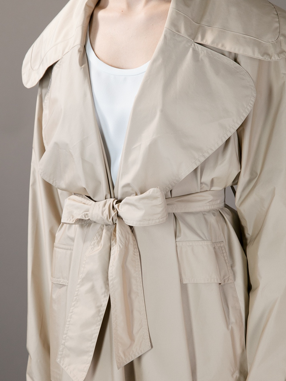 Aquascutum Trench Coat in Natural Lyst