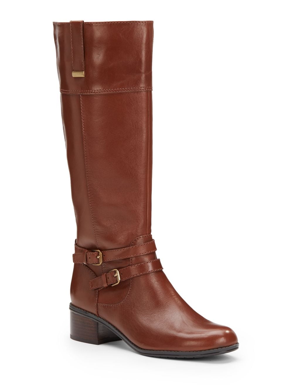 Bottes Bandolino En Cuir Taille 6 US - Occasion, Noir, Style Hiver