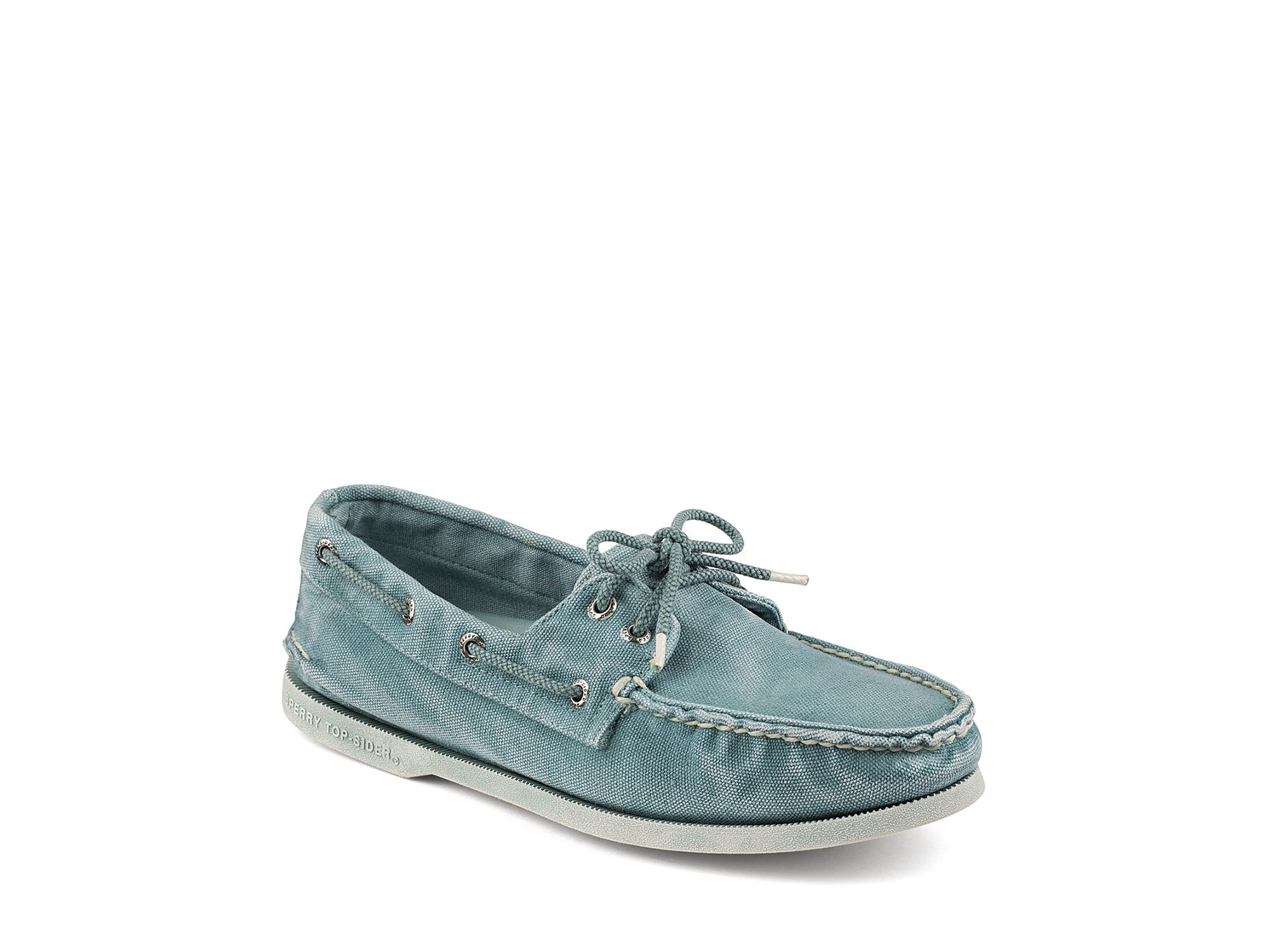 sperry denim boat shoes