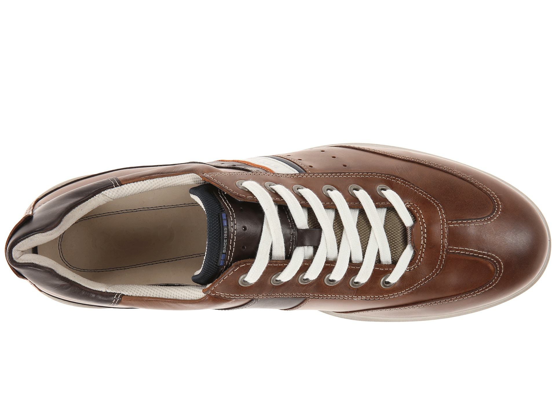 Ecco Chander Retro Sneaker in Brown for Men | Lyst