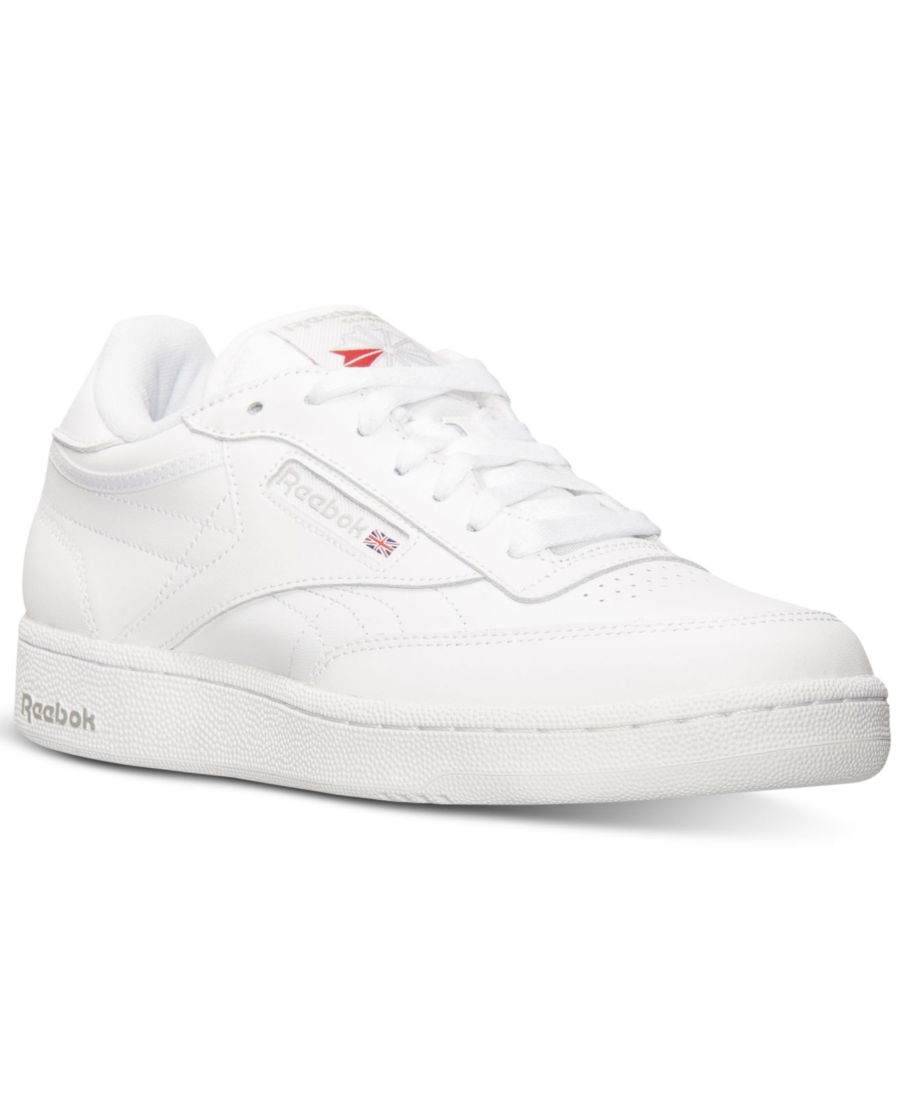 Reebok Men'S Club C Extra Wide 4E Casual Sneakers From Finish Line in ...