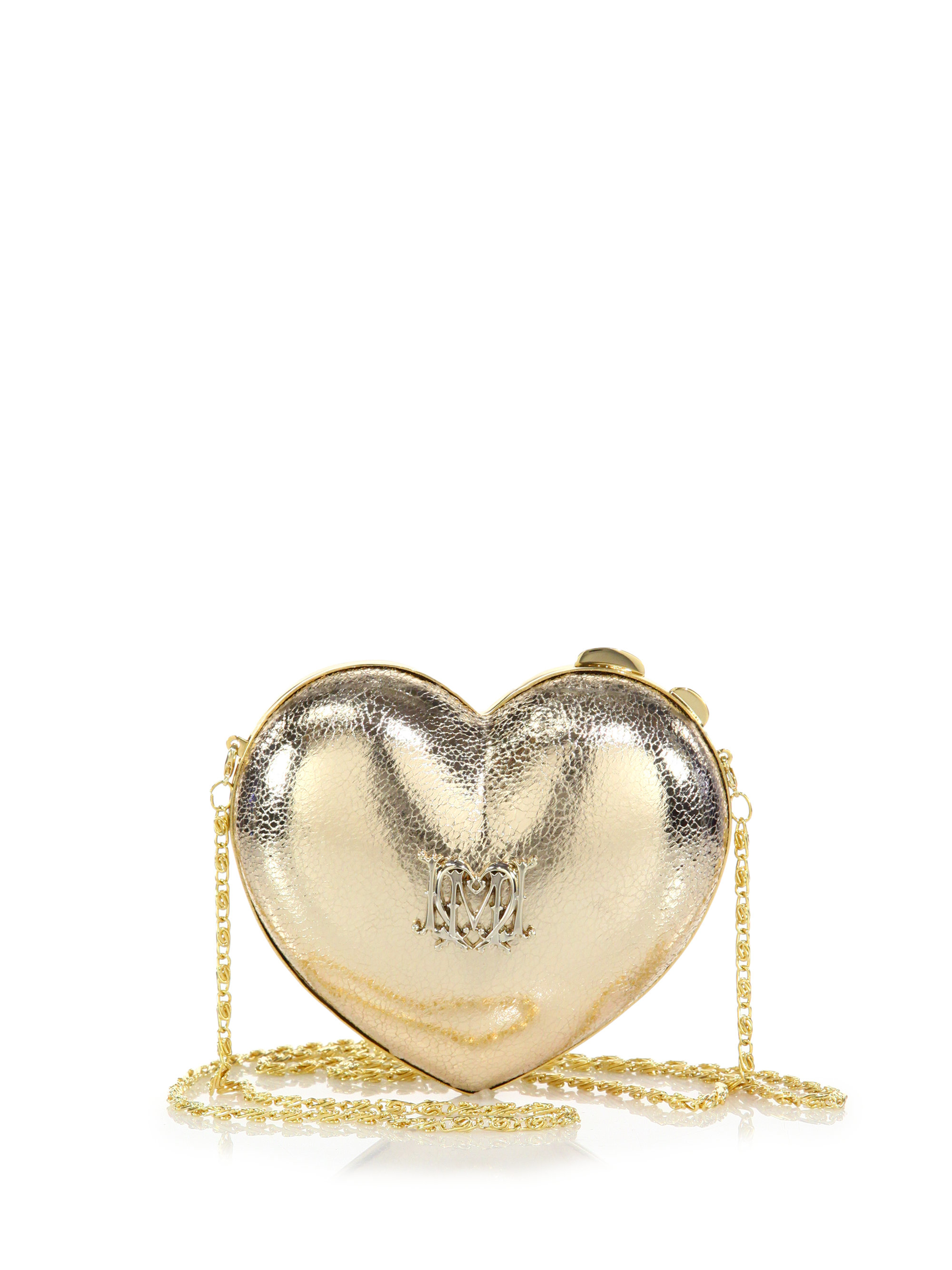 gold heart bag