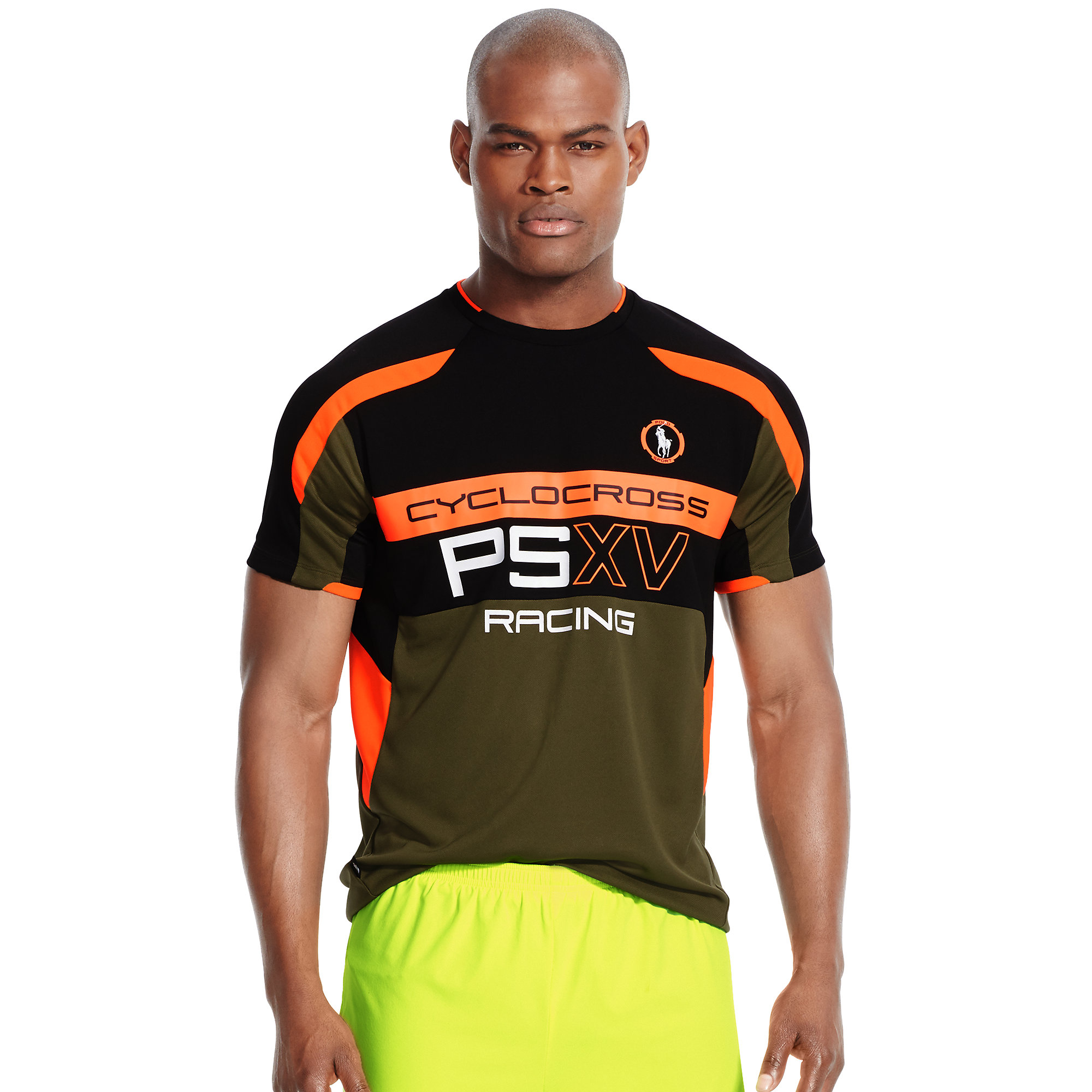 Polo Sport Hexagon Microdot Printed T-Shirt