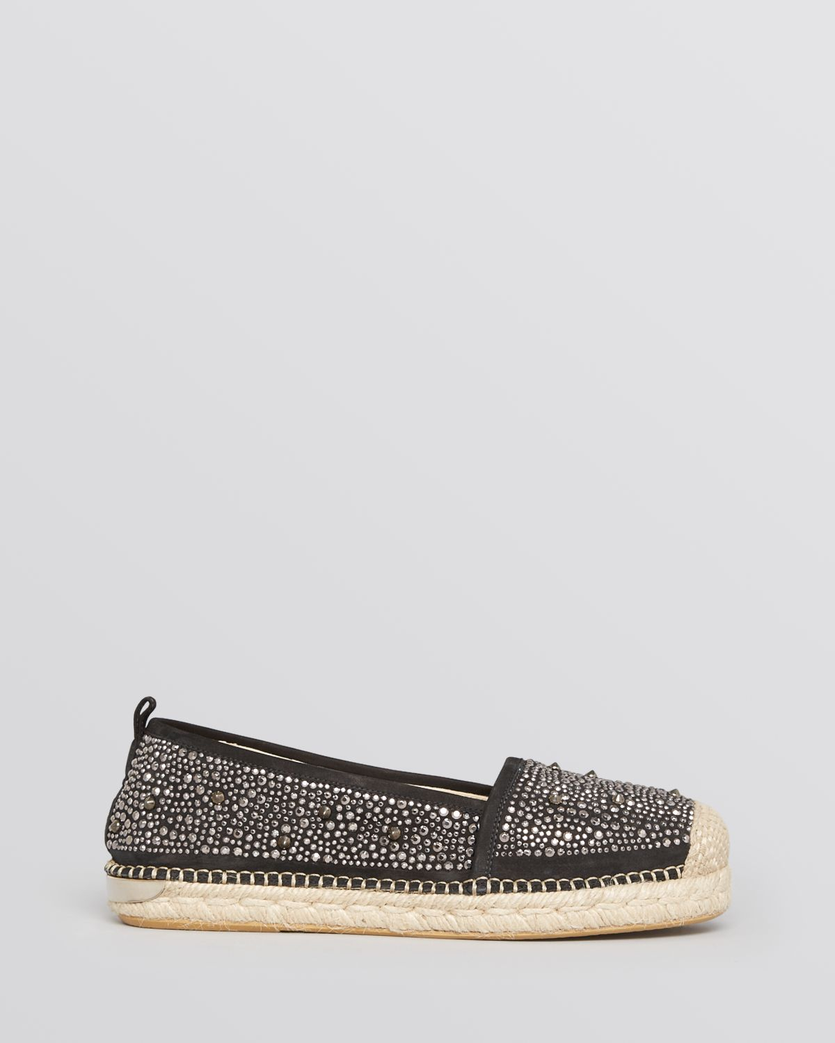 studded espadrille flats
