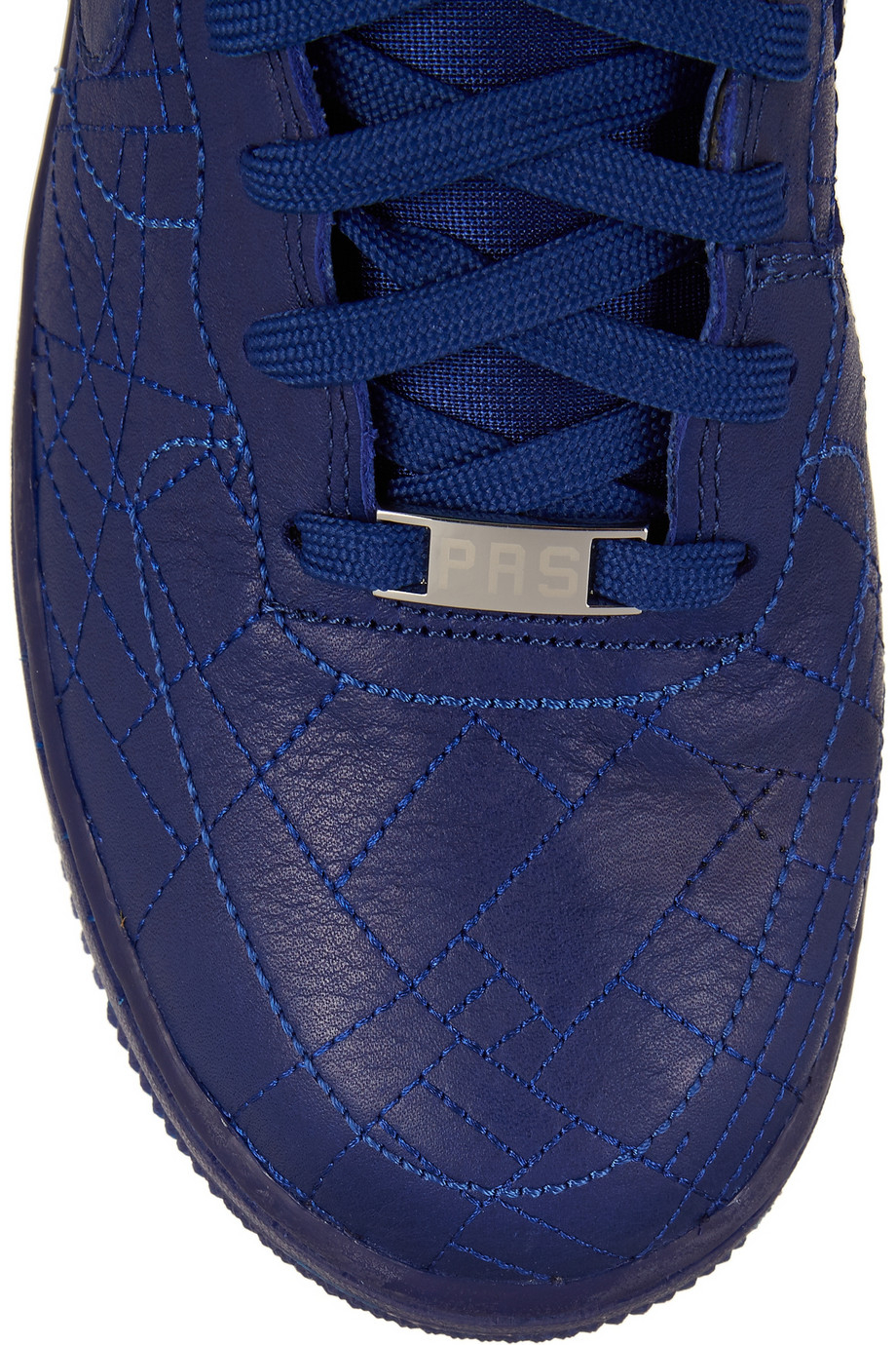 Nike Air Force 1 Paris Leather High-Top Sneakers in Blue | Lyst