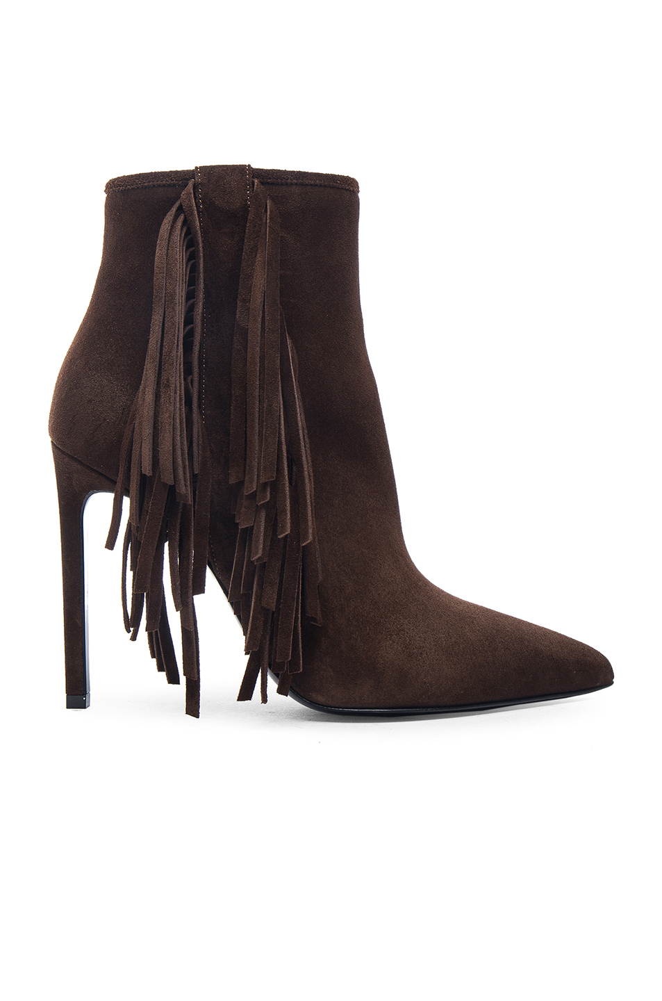 saint laurent suede boots