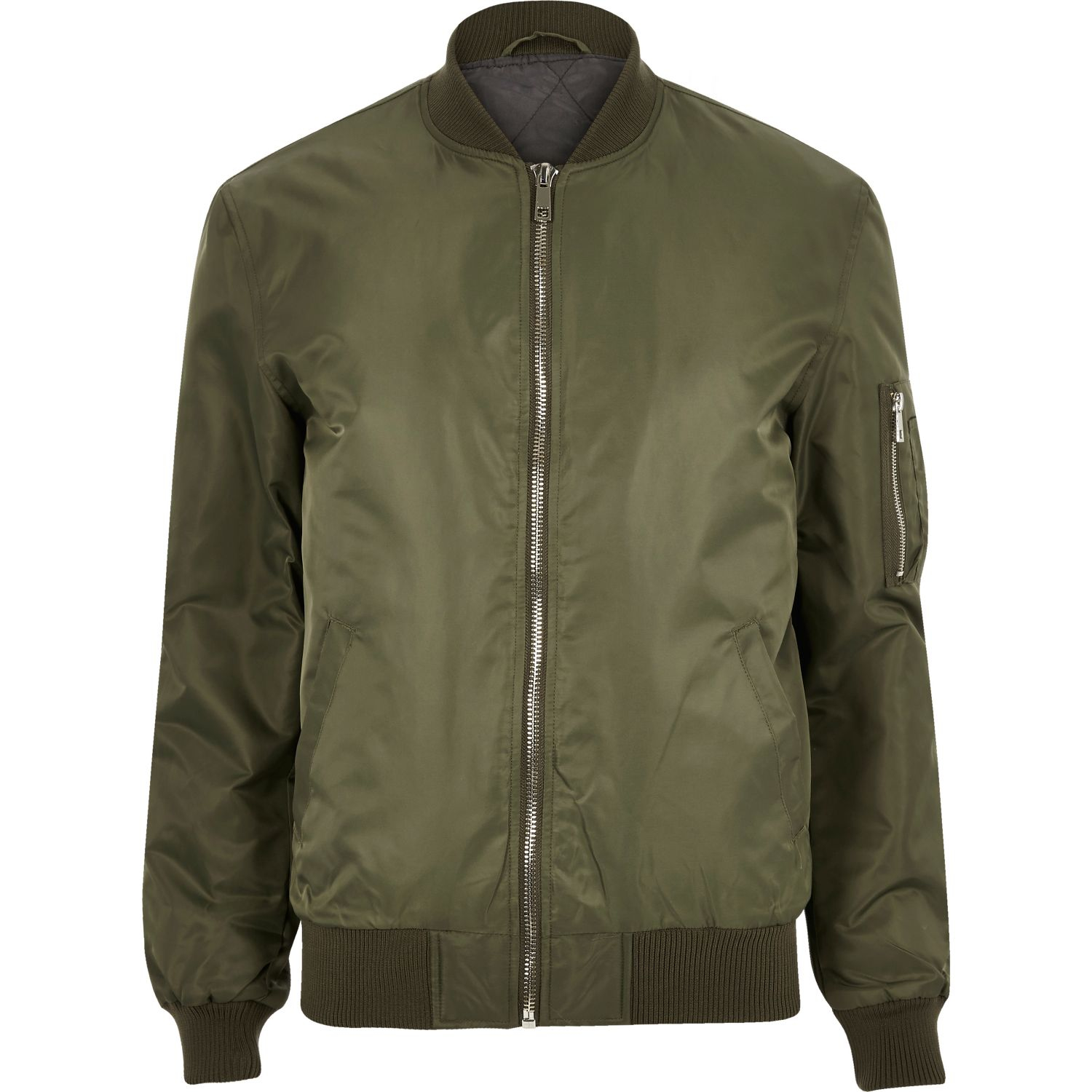 Men's MA-1 Flight Jacket With Removable Patches