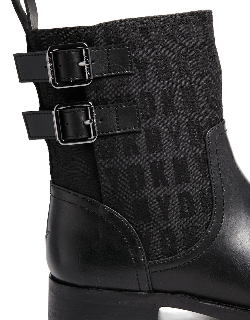 dkny biker boots